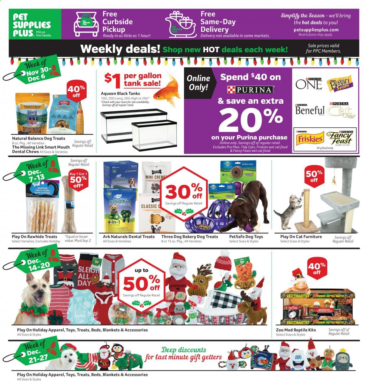 Pet Supplies Plus Weekly Ad Flyer November 30 to December 30
