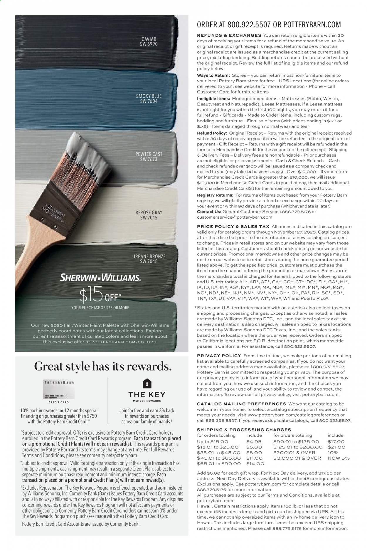 Pottery Barn Weekly Ad Flyer December 1 to December 8