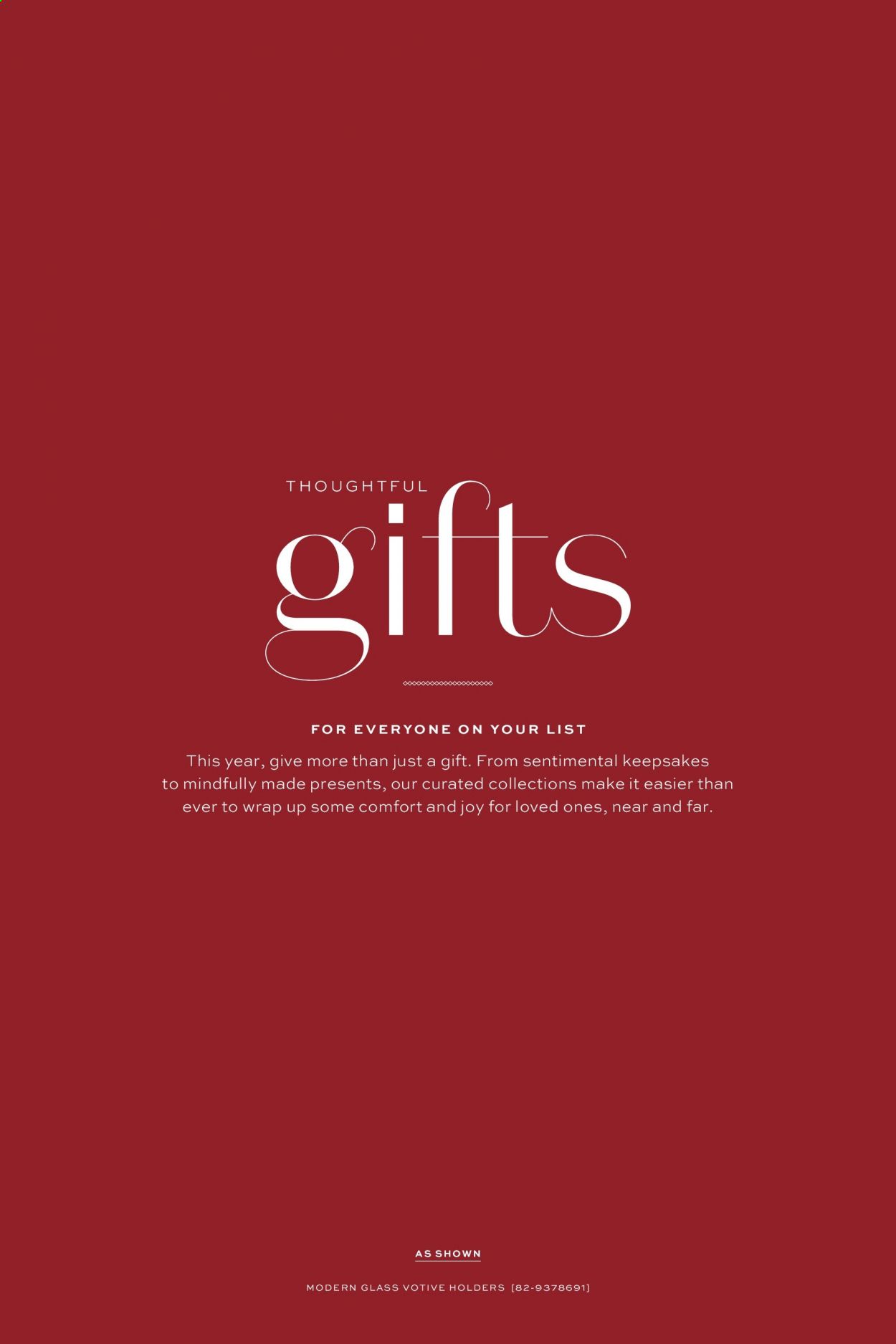 Pottery Barn Weekly Ad Flyer December 1 to December 8