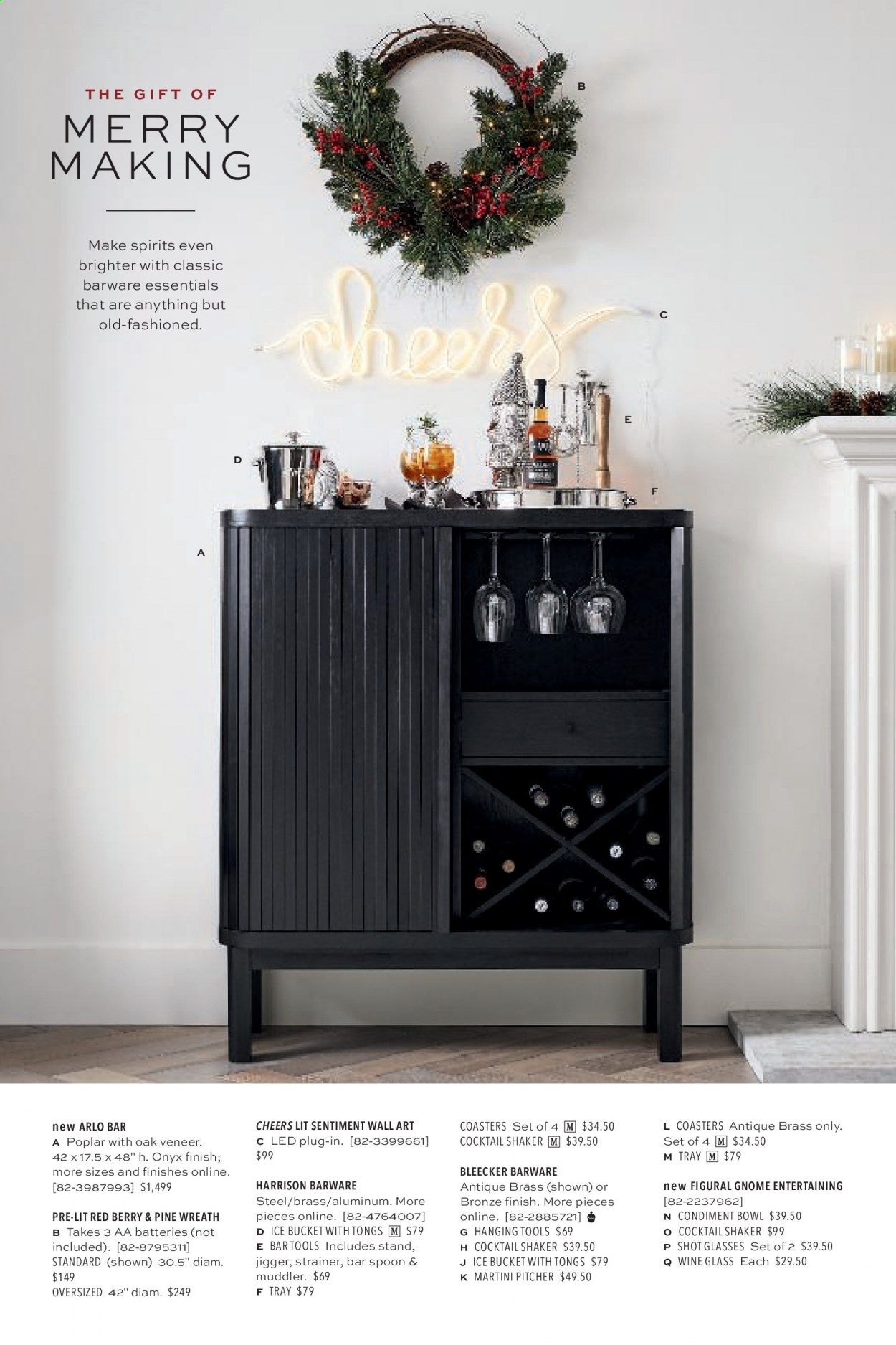 Pottery Barn Weekly Ad Flyer December 1 to December 8