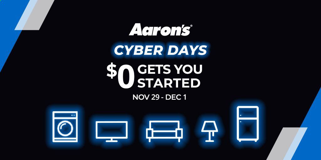 Aaron's Weekly Ad Flyer November 29 to December 1