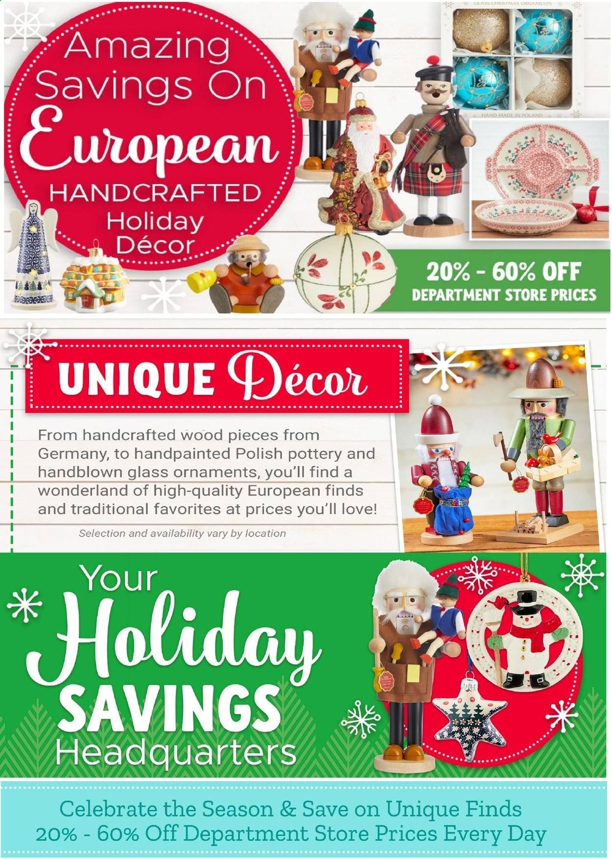 Tuesday Morning Weekly Ad Flyer November 26 to December 9