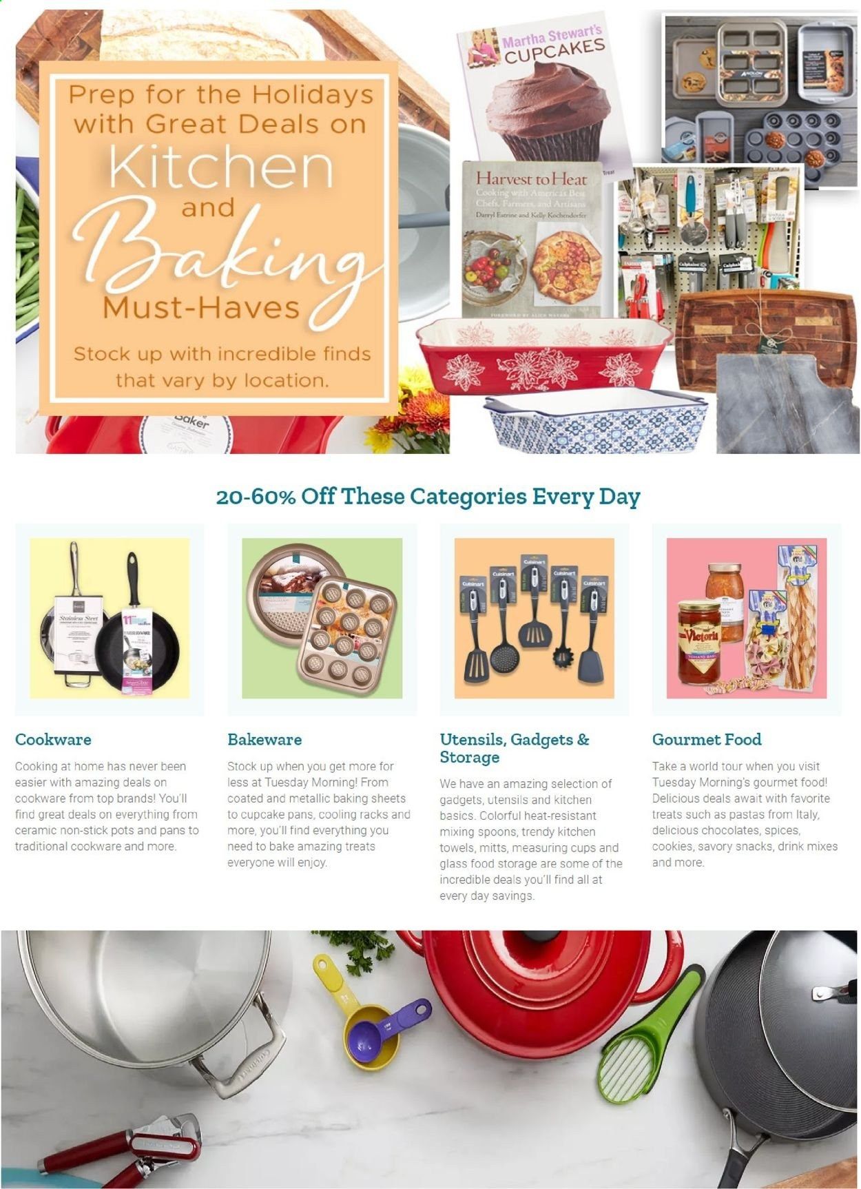 Tuesday Morning Weekly Ad Flyer November 26 to December 9