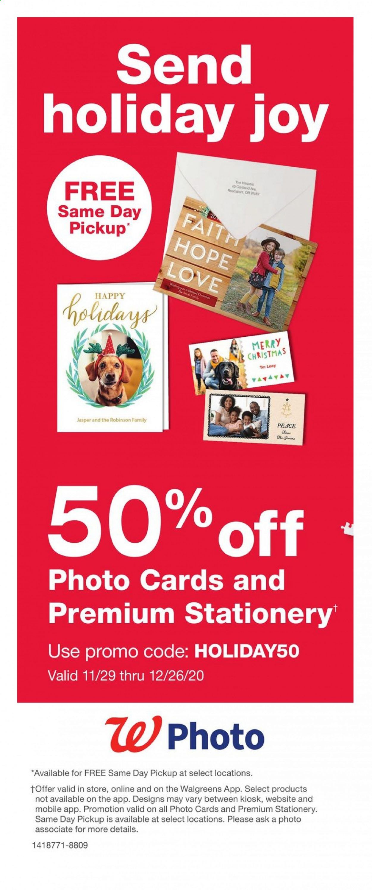 Walgreens Weekly Ad Flyer November 29 to December 26