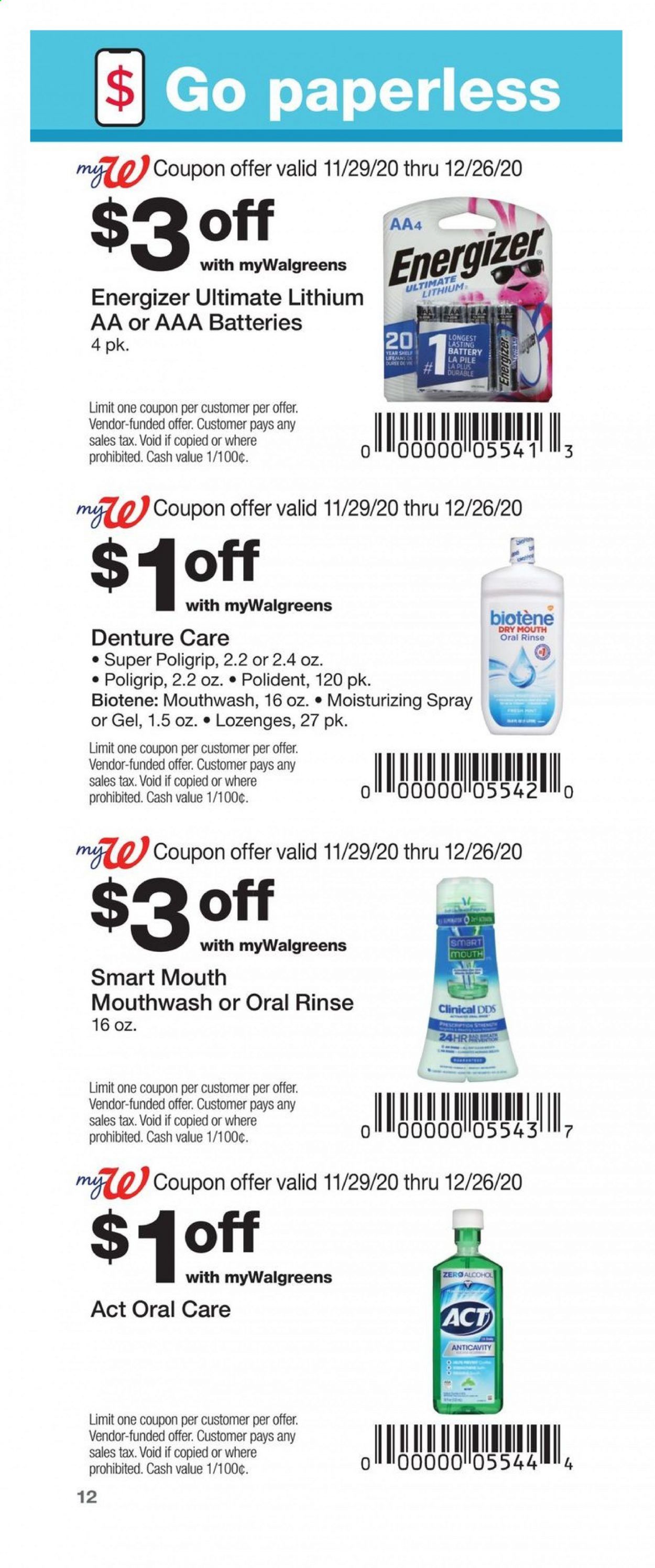 Walgreens Weekly Ad Flyer November 29 to December 26