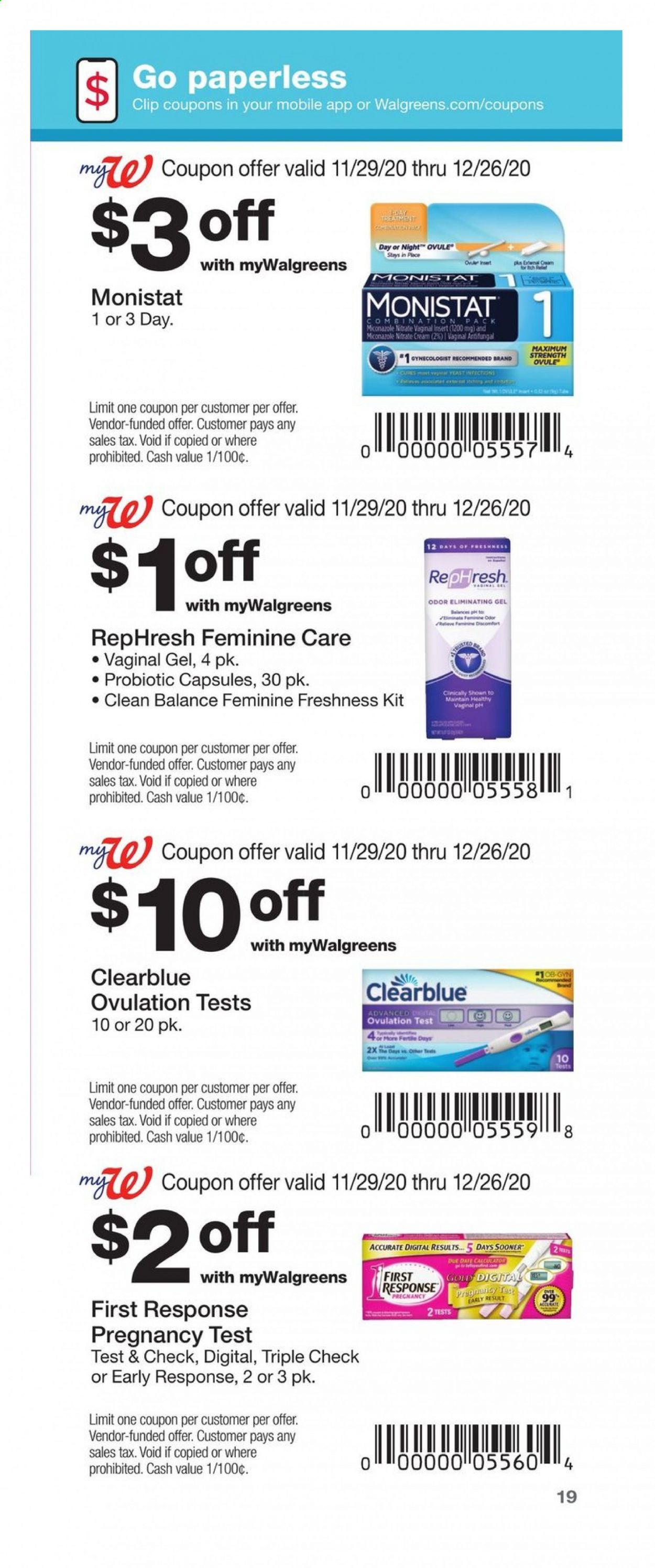 Walgreens Weekly Ad Flyer November 29 to December 26
