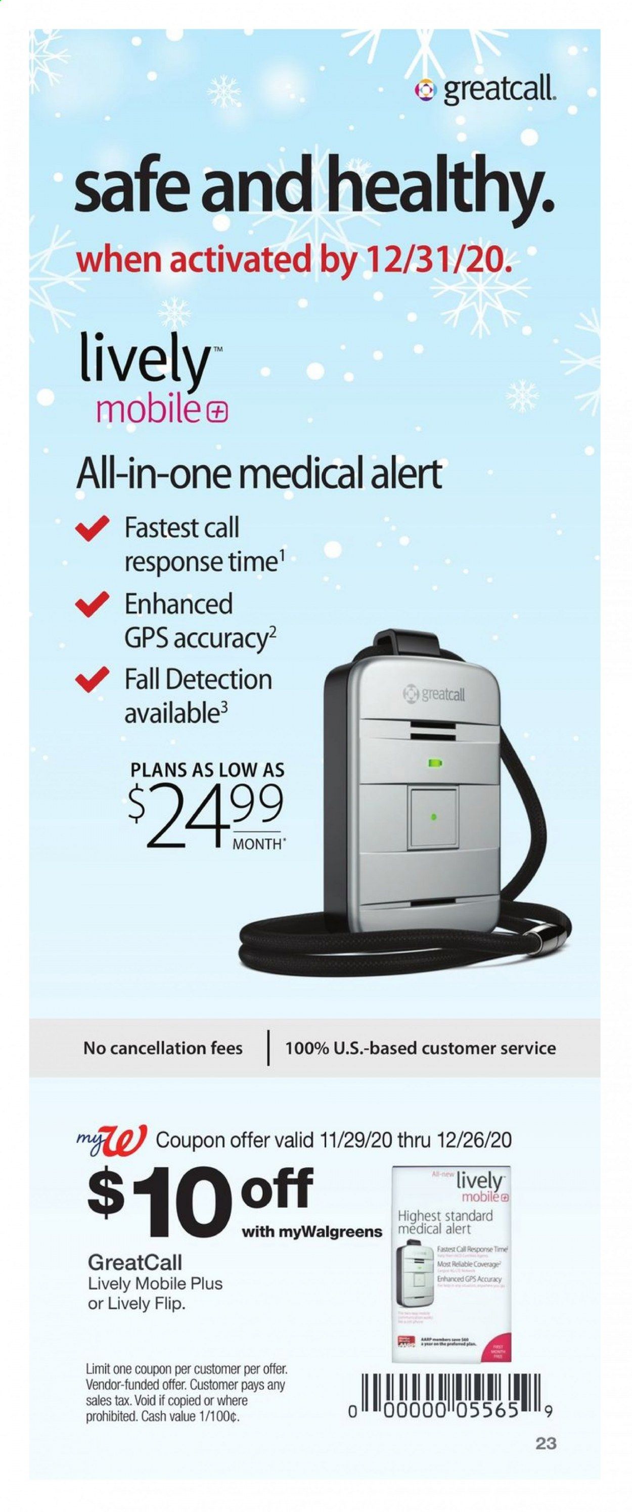 Walgreens Weekly Ad Flyer November 29 to December 26