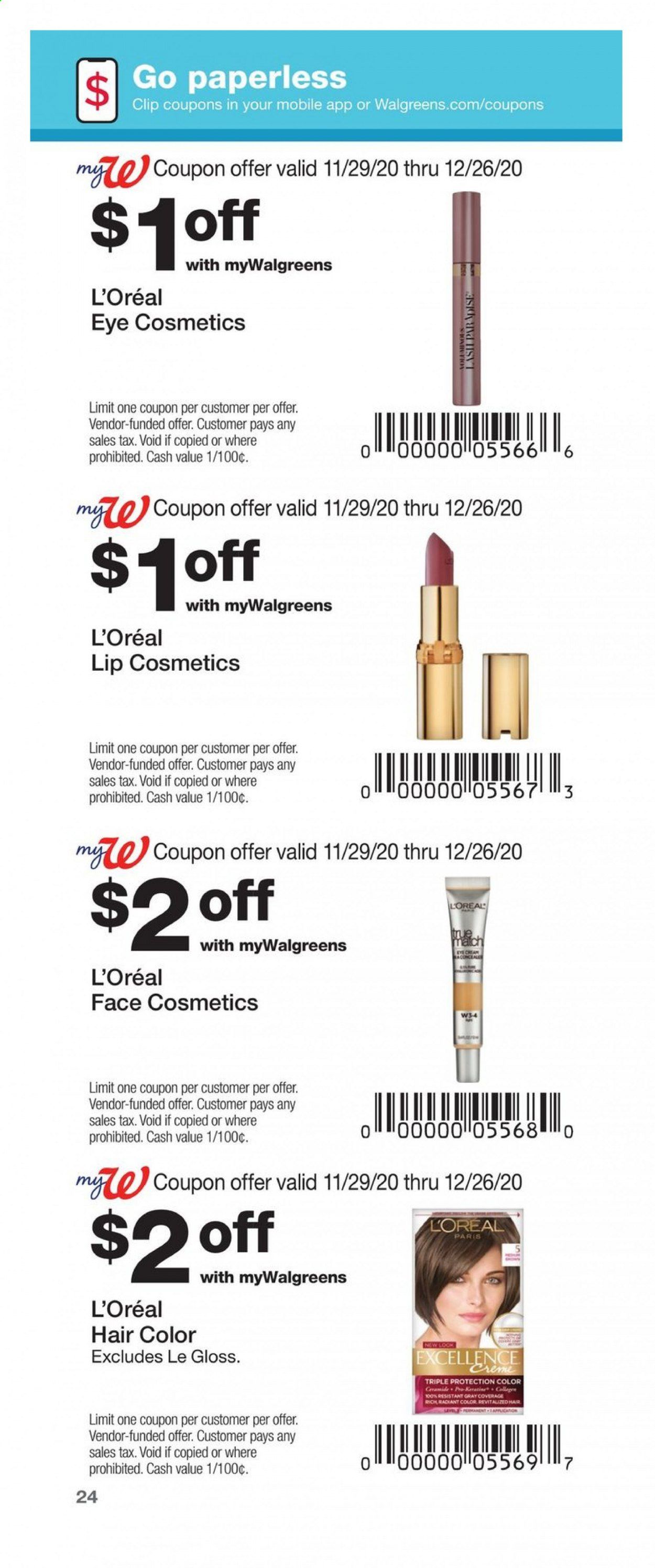Walgreens Weekly Ad Flyer November 29 to December 26