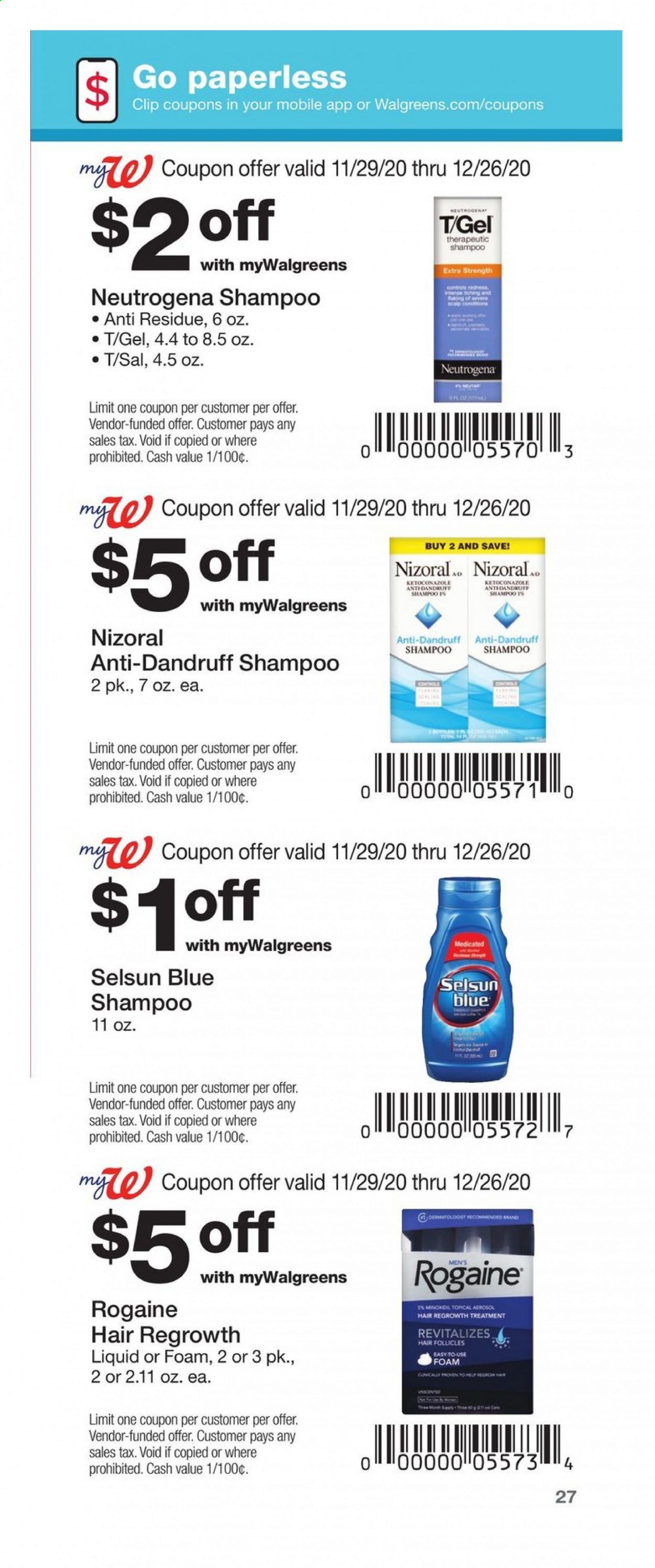 Walgreens Weekly Ad Flyer November 29 to December 26