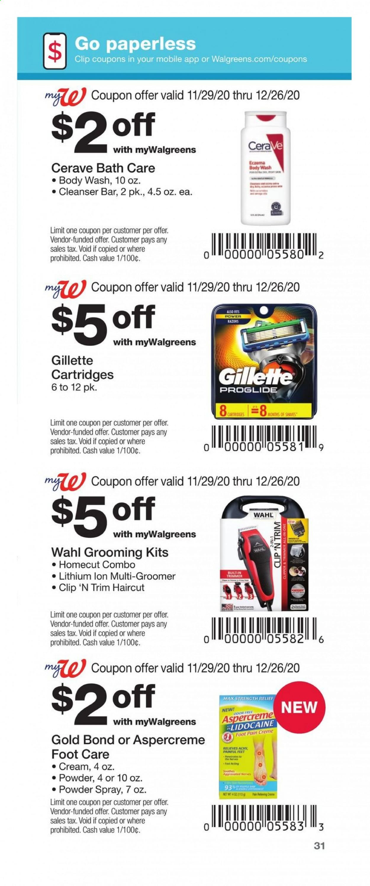 Walgreens Weekly Ad Flyer November 29 to December 26