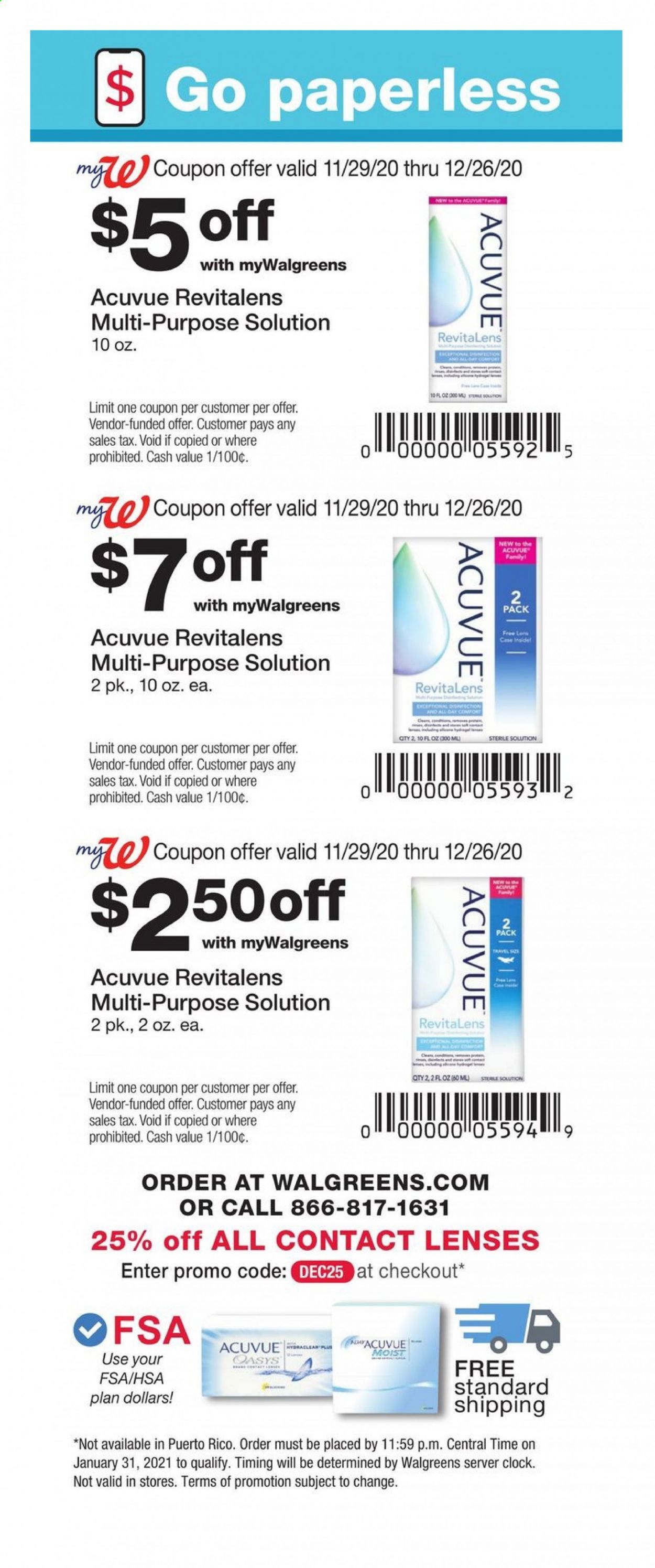 Walgreens Weekly Ad Flyer November 29 to December 26