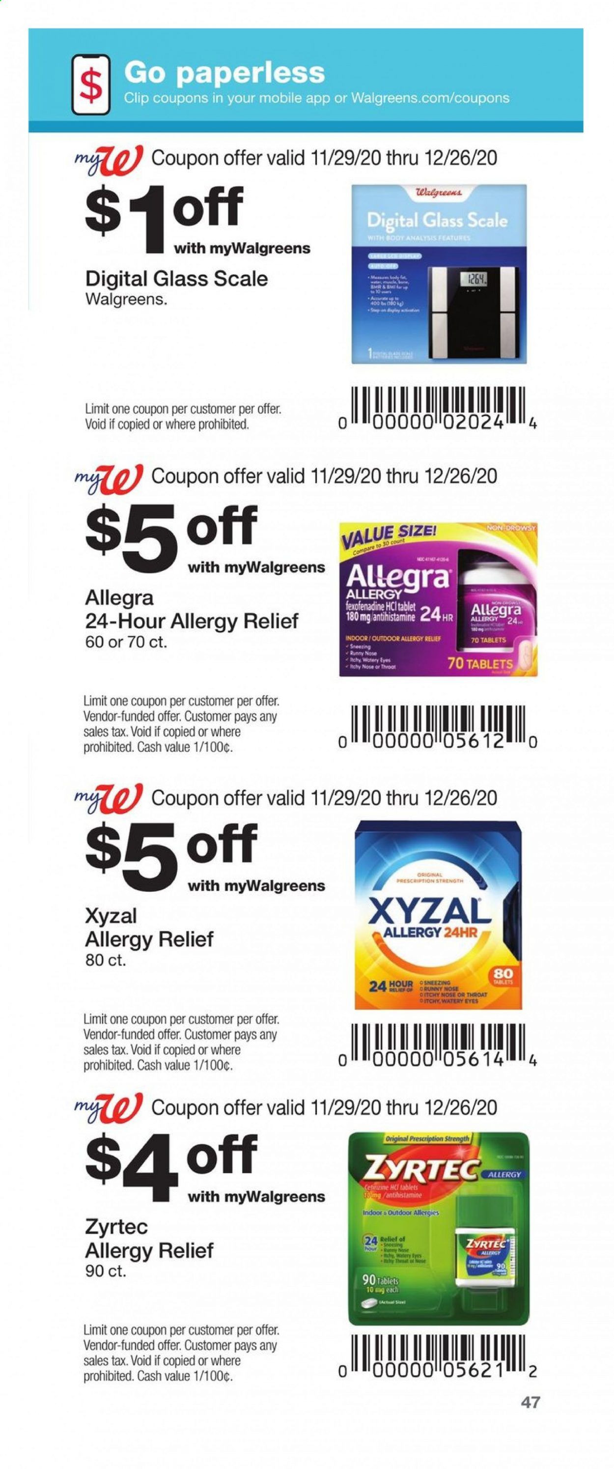 Walgreens Weekly Ad Flyer November 29 to December 26