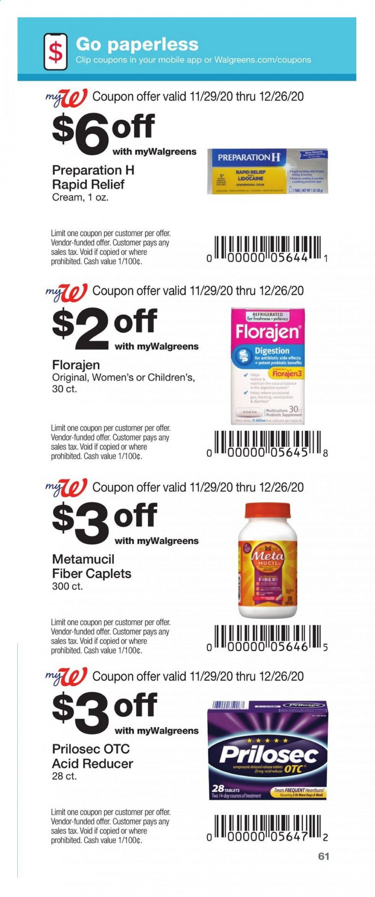 Walgreens Weekly Ad Flyer November 29 to December 26