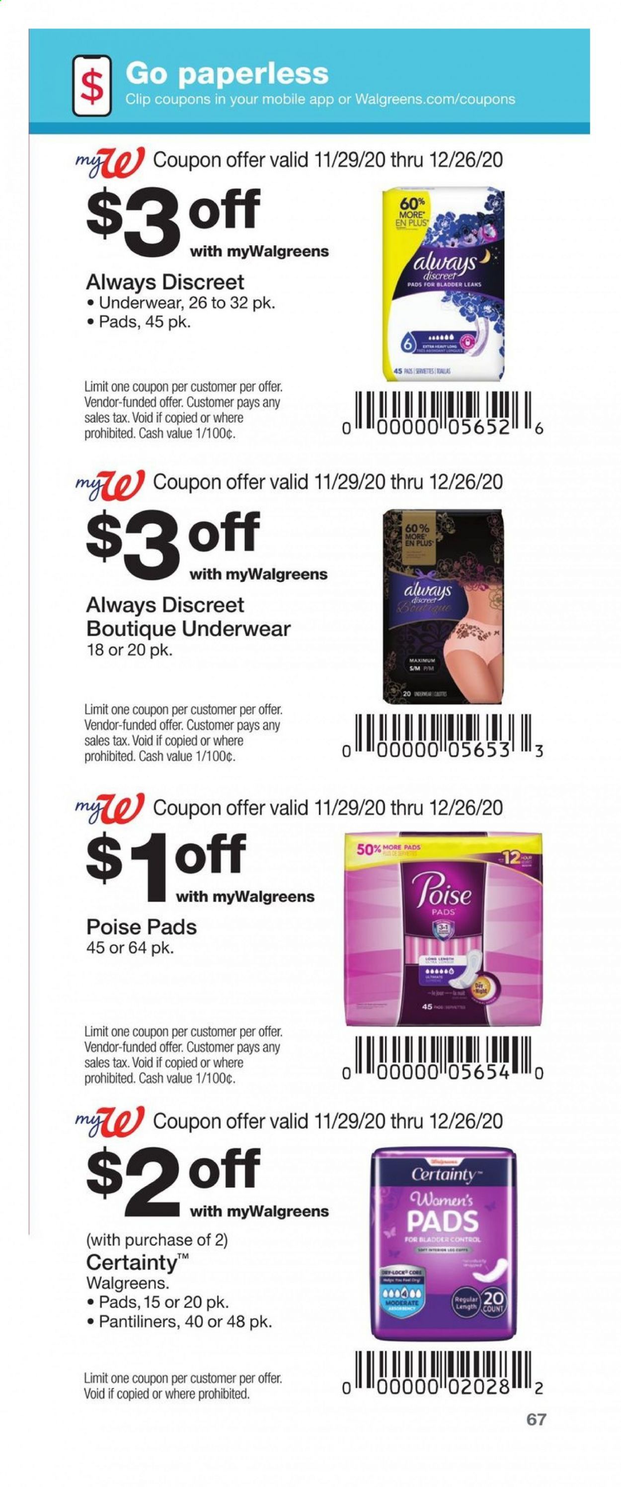 Walgreens Weekly Ad Flyer November 29 to December 26