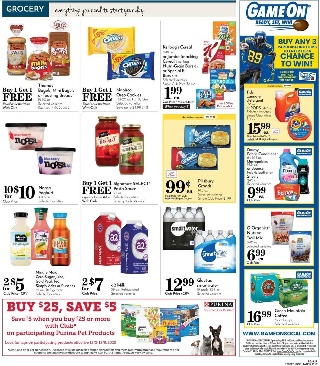 Pavilions (CA) Weekly Ad Flyer December 2 to December 8