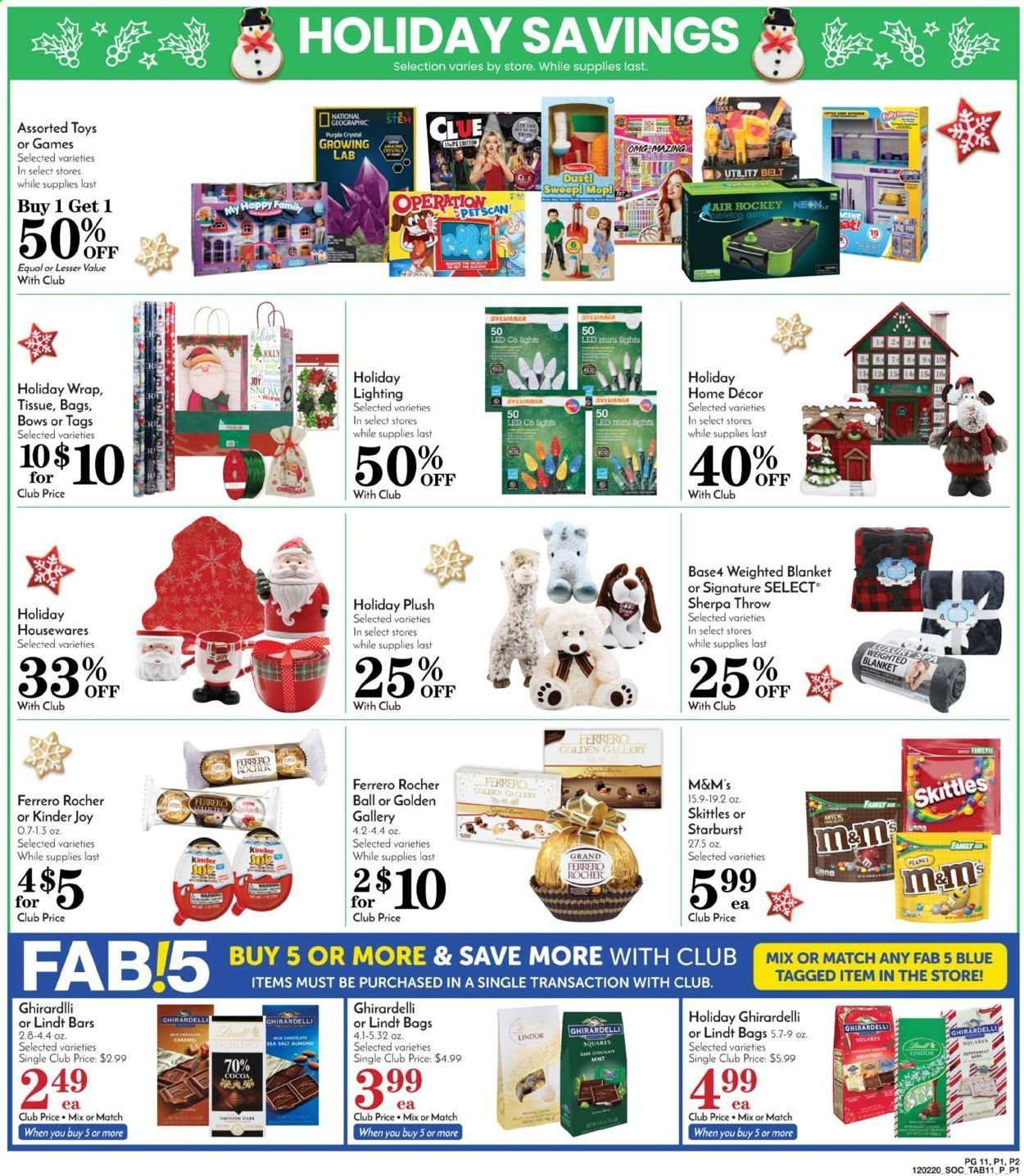 Pavilions (CA) Weekly Ad Flyer December 2 to December 8