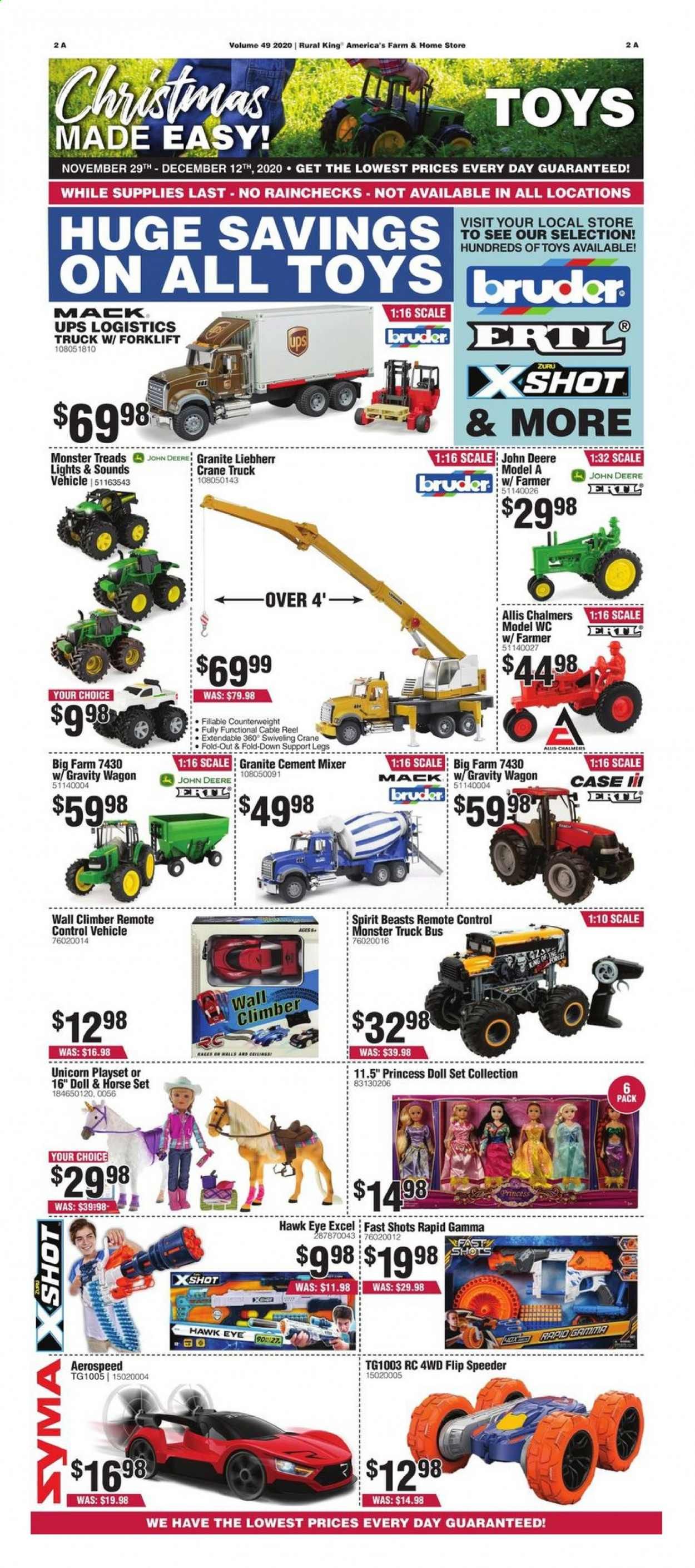 Rural King Weekly Ad Flyer November 29 to December 12