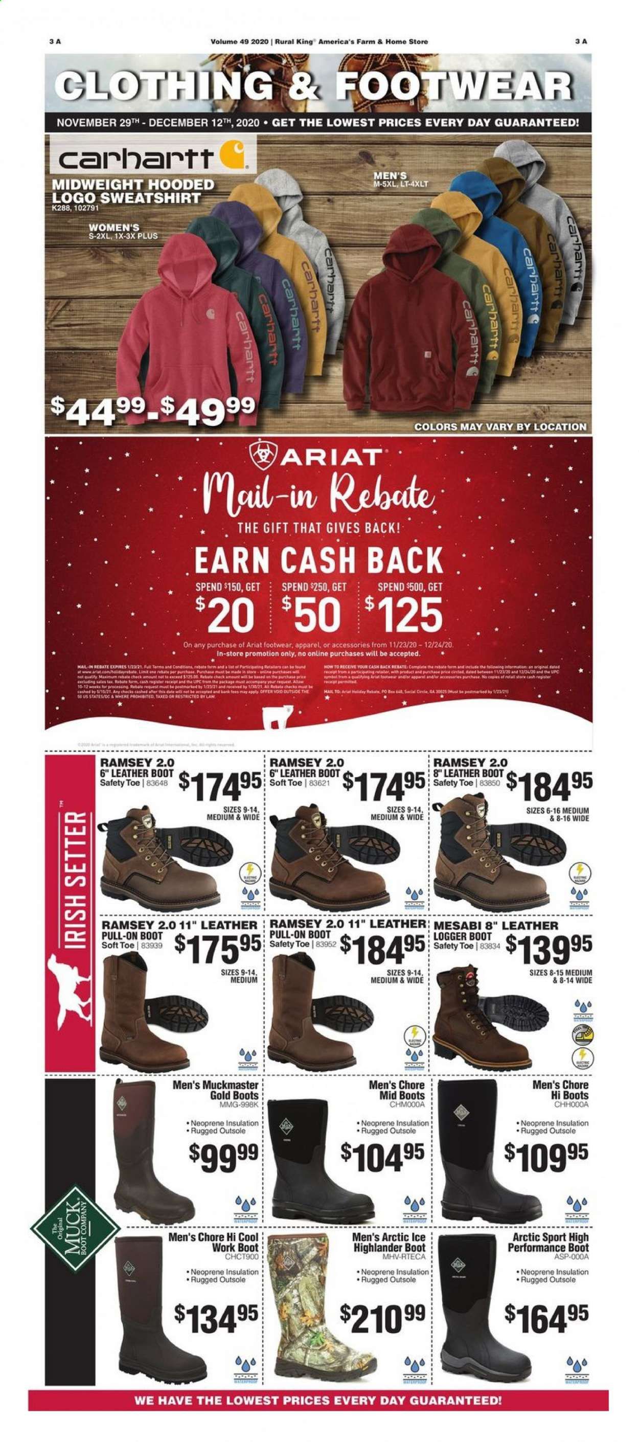 Rural King Weekly Ad Flyer November 29 to December 12