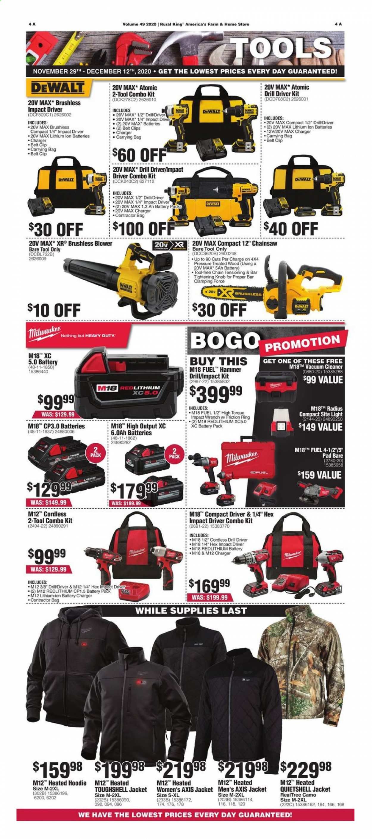 Rural King Weekly Ad Flyer November 29 to December 12