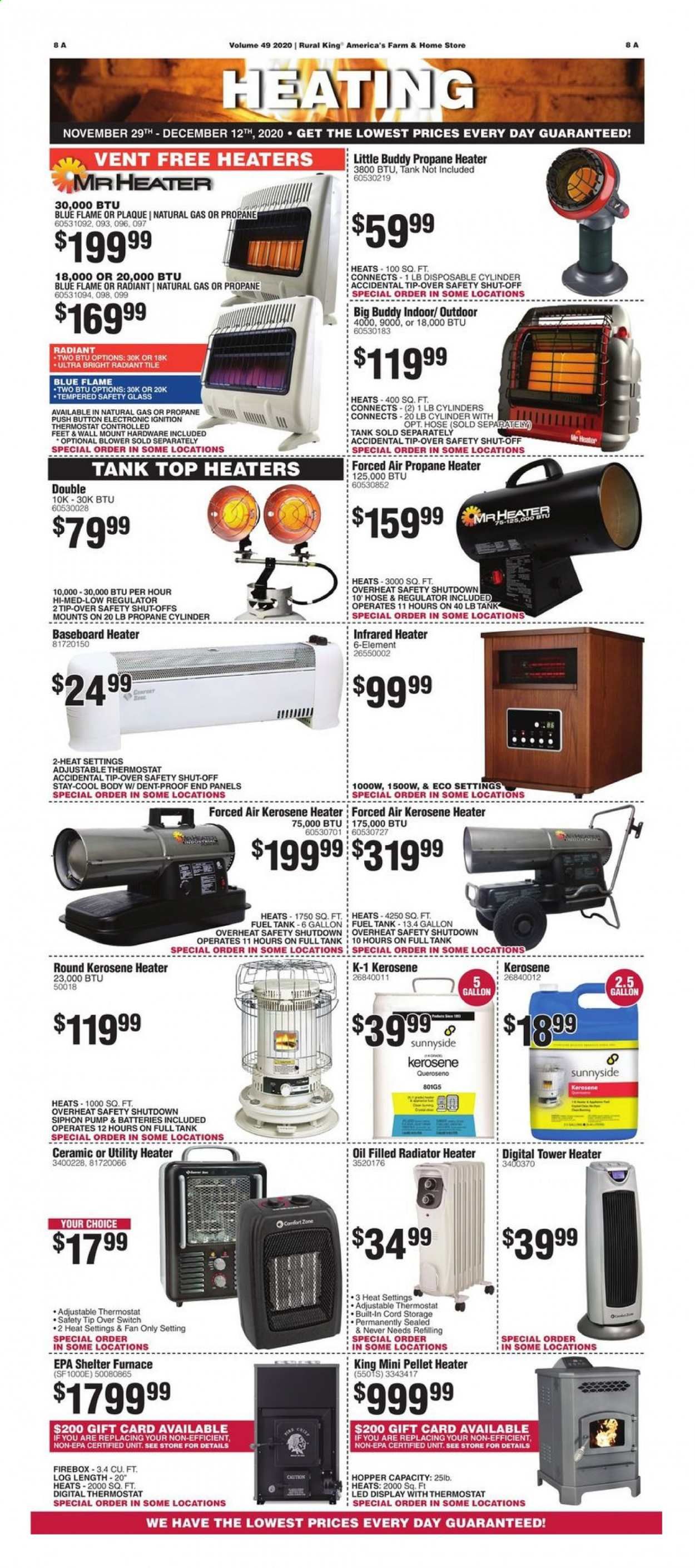 Rural King Weekly Ad Flyer November 29 to December 12