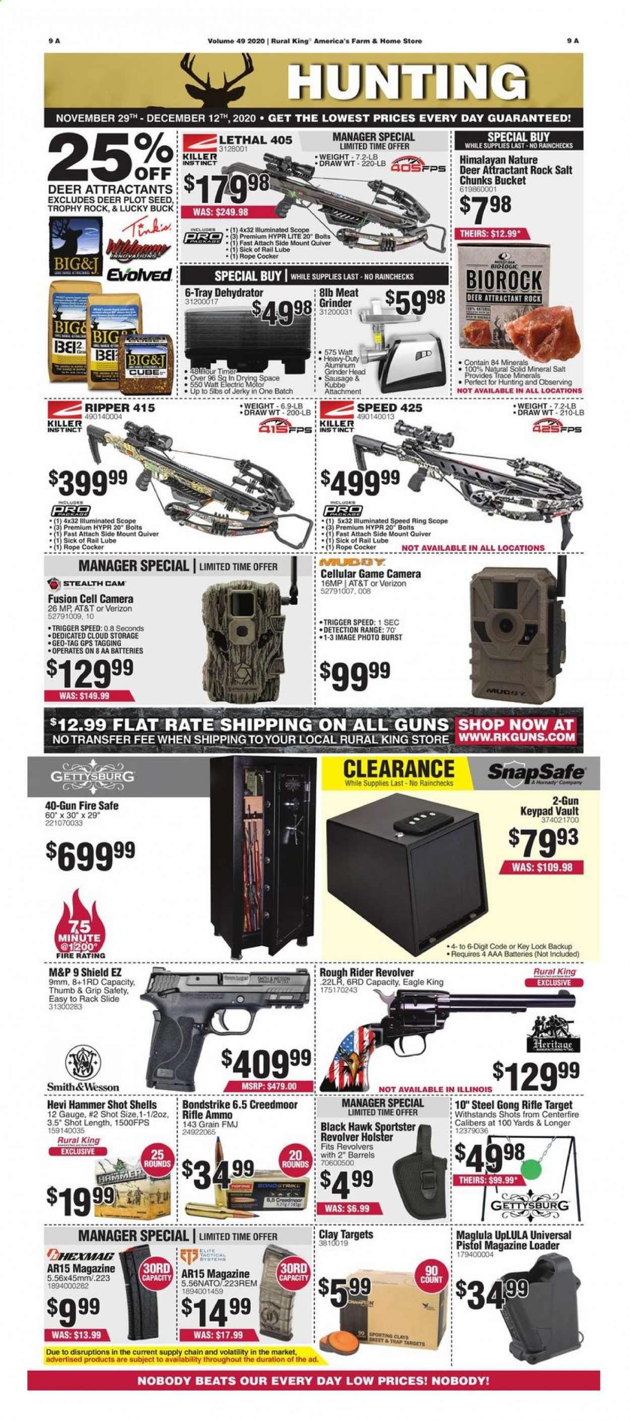 Rural King Weekly Ad Flyer November 29 to December 12