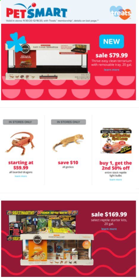 PetSmart Weekly Ad Flyer November 30 to December 18