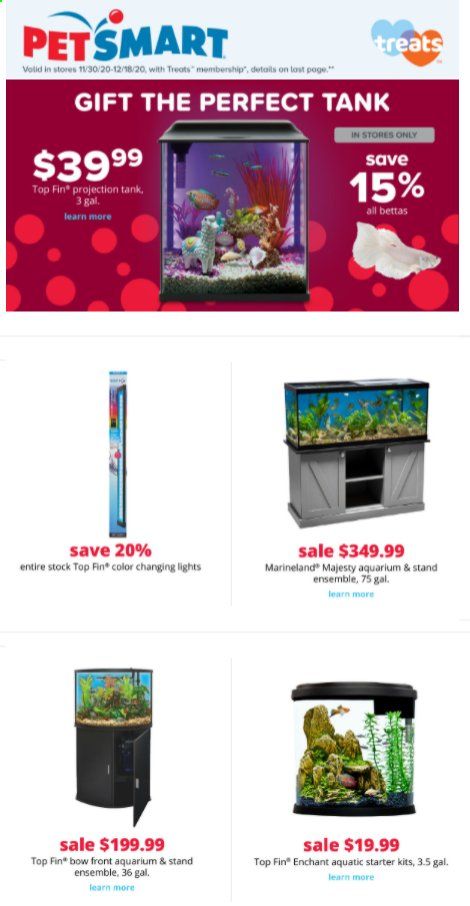 PetSmart Weekly Ad Flyer November 30 to December 18