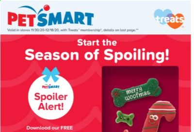 PetSmart Weekly Ad Flyer November 30 to December 18