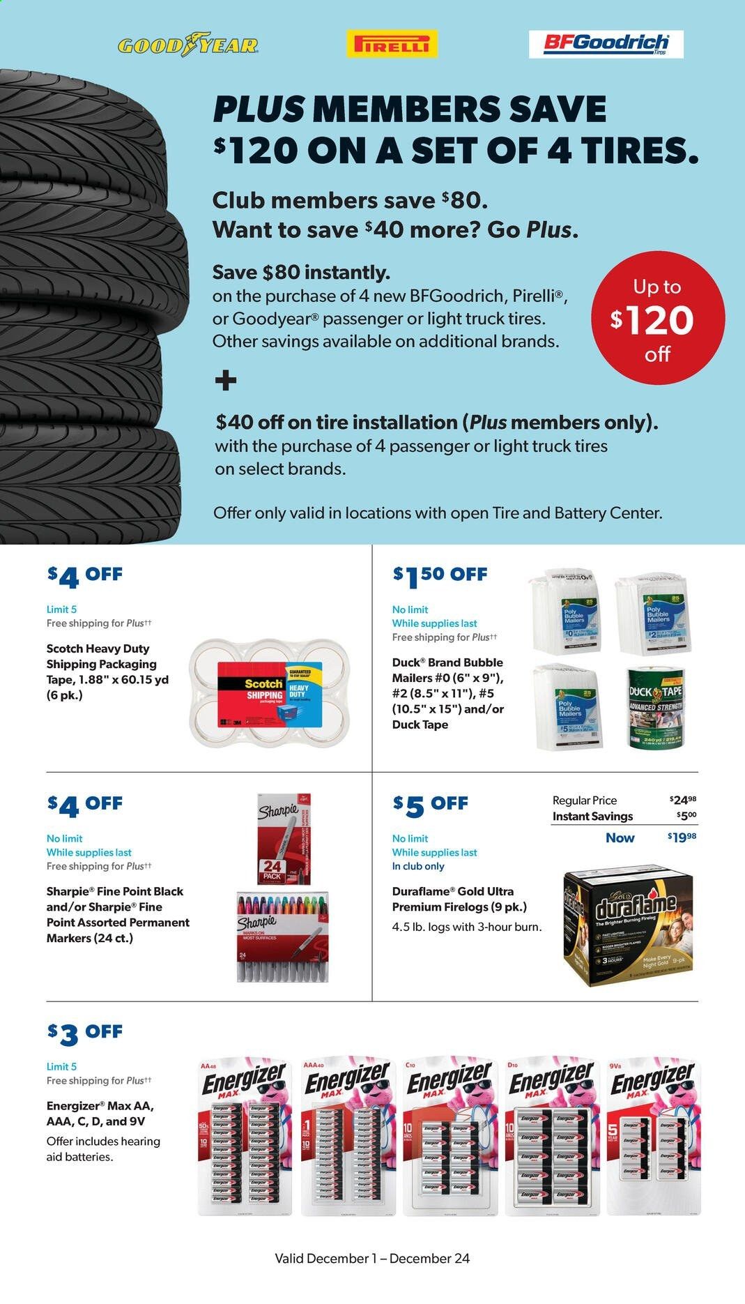 Sam's Club Weekly Ad Flyer December 1 to December 24