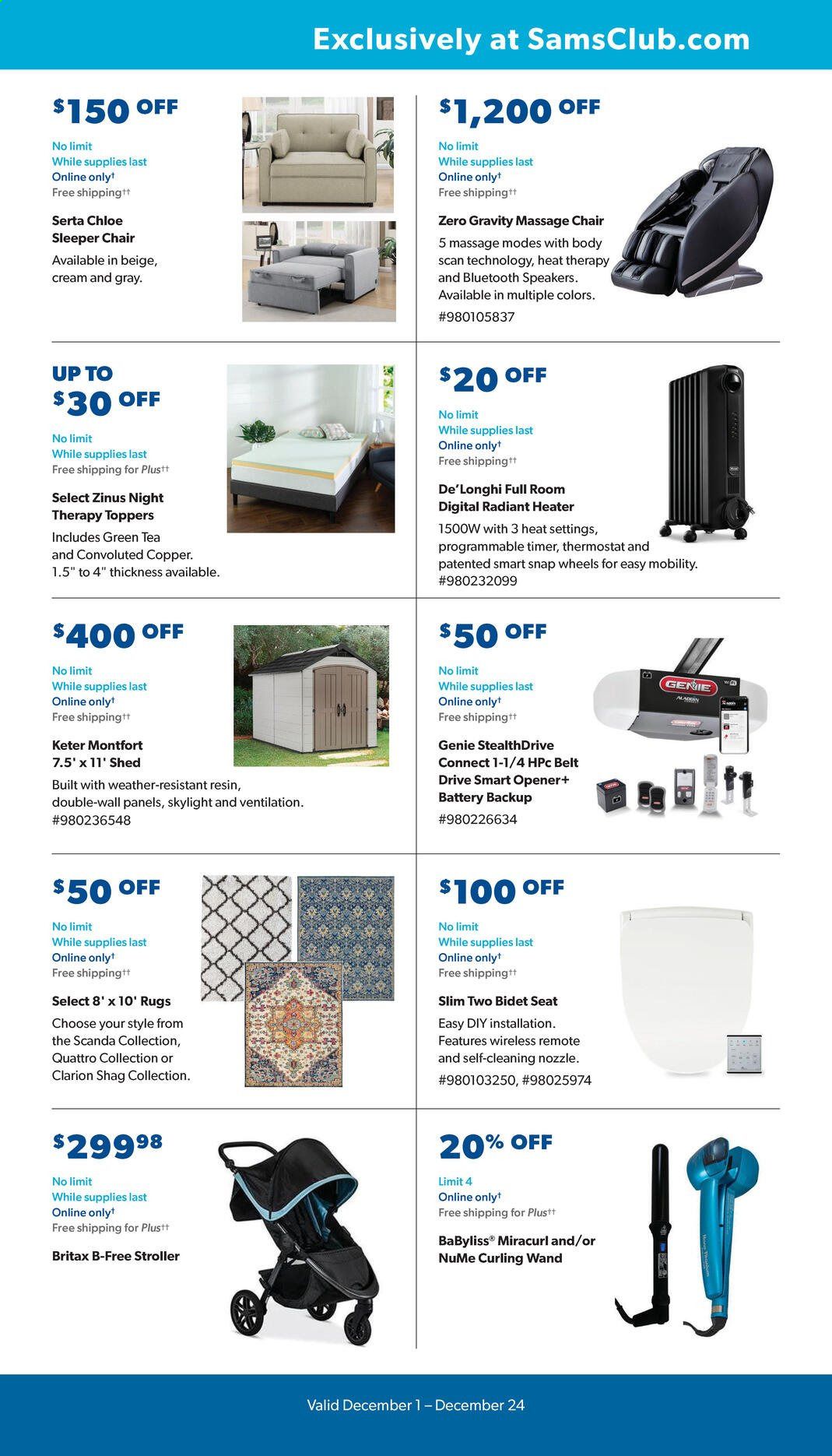 Sam's Club Weekly Ad Flyer December 1 to December 24