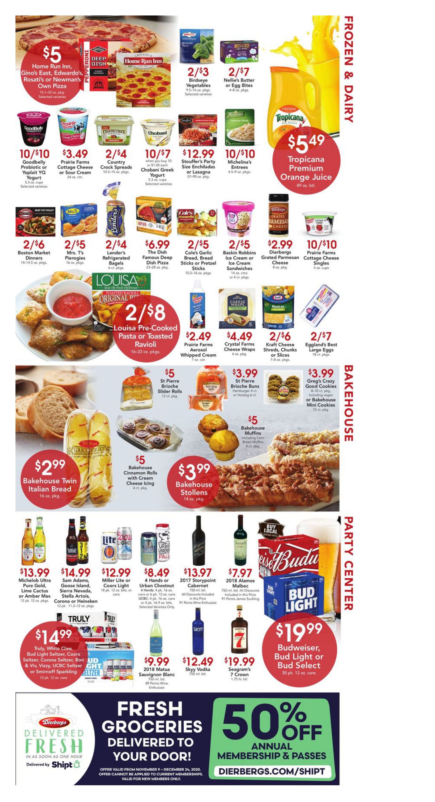Dierbergs Markets Weekly Ad Flyer December 1 to December 7, 2020