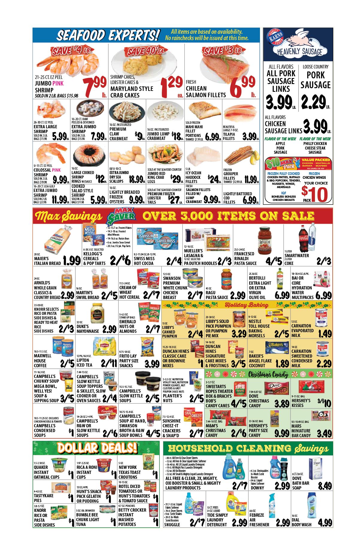 Karns Quality Foods Weekly Ad Flyer December 1 to December 7, 2020