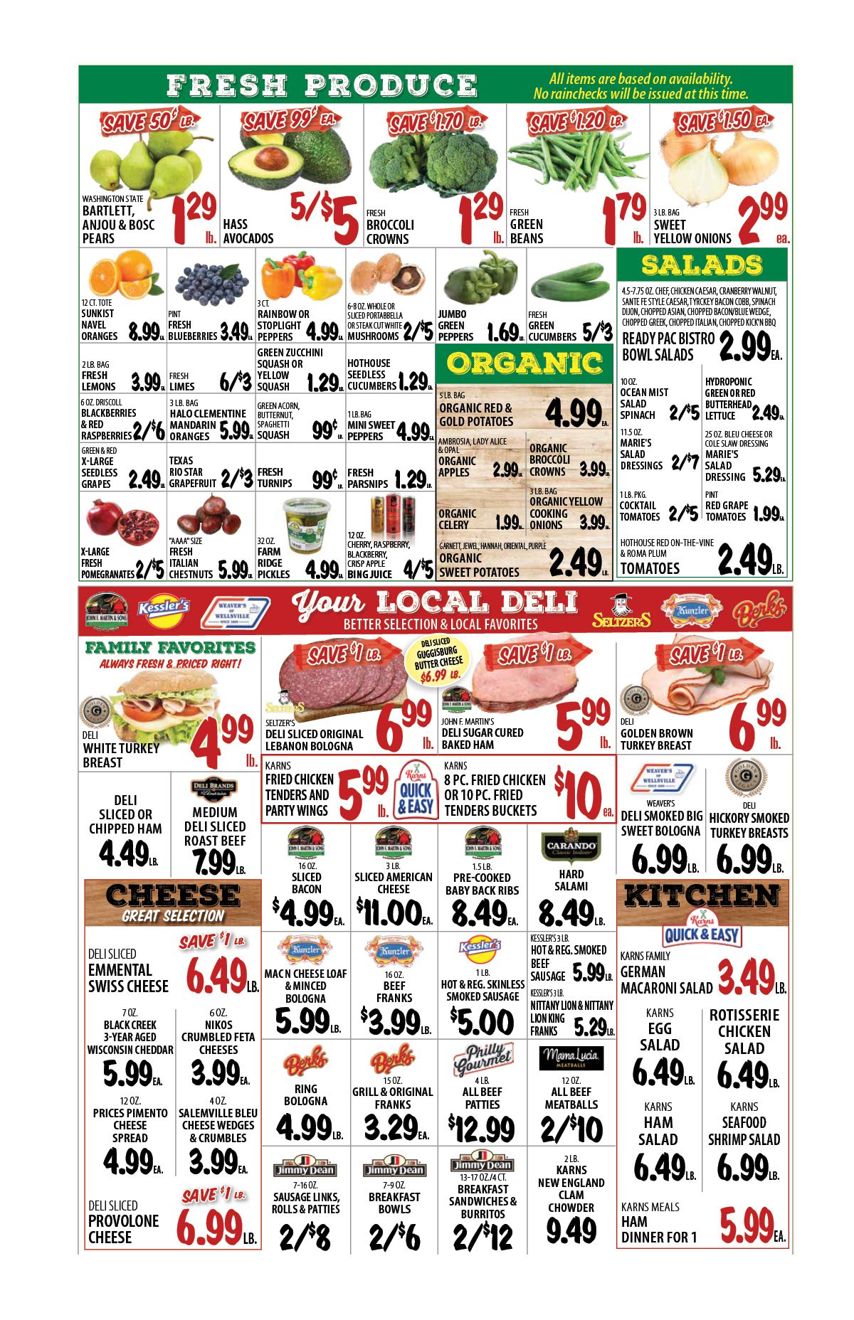 Karns Quality Foods Weekly Ad Flyer December 1 to December 7, 2020