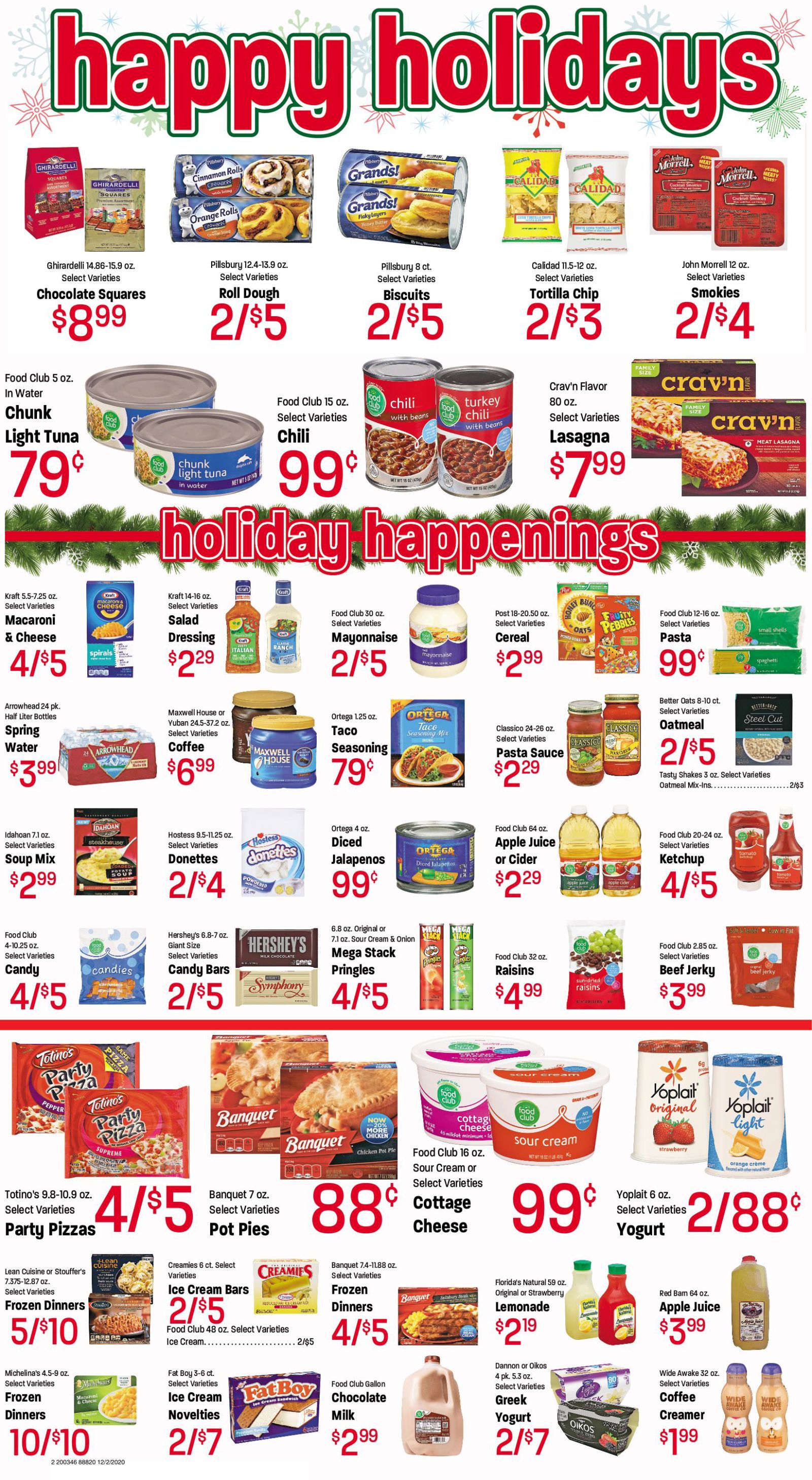 Ridley's Weekly Ad Flyer December 1 to December 7, 2020