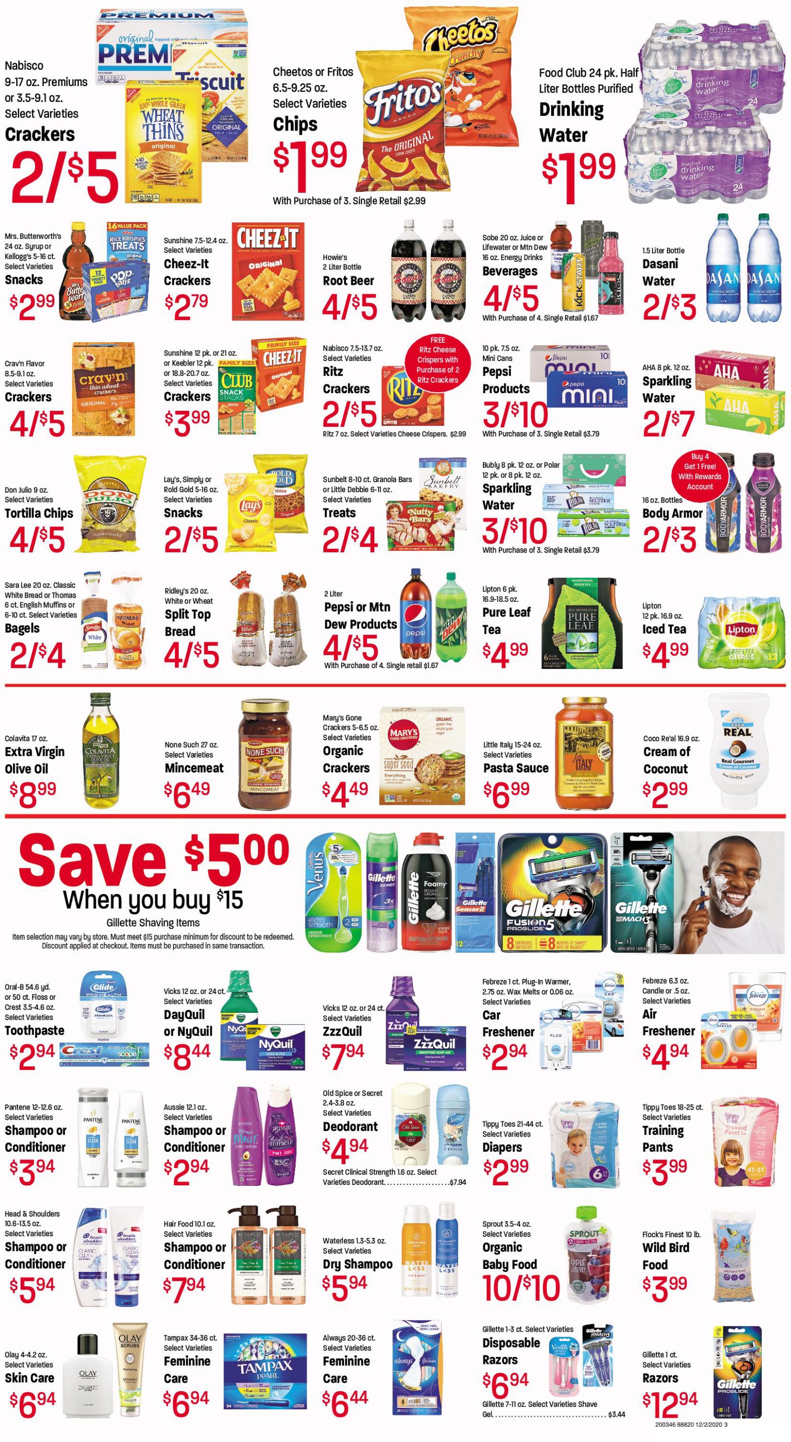 Ridley's Weekly Ad Flyer December 1 to December 7, 2020