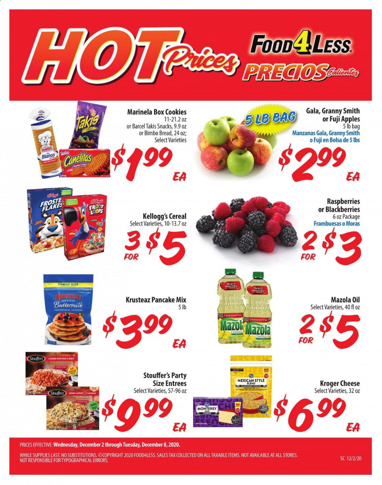 Food 4 Less (CA) Weekly Ad Flyer December 2 to December 8