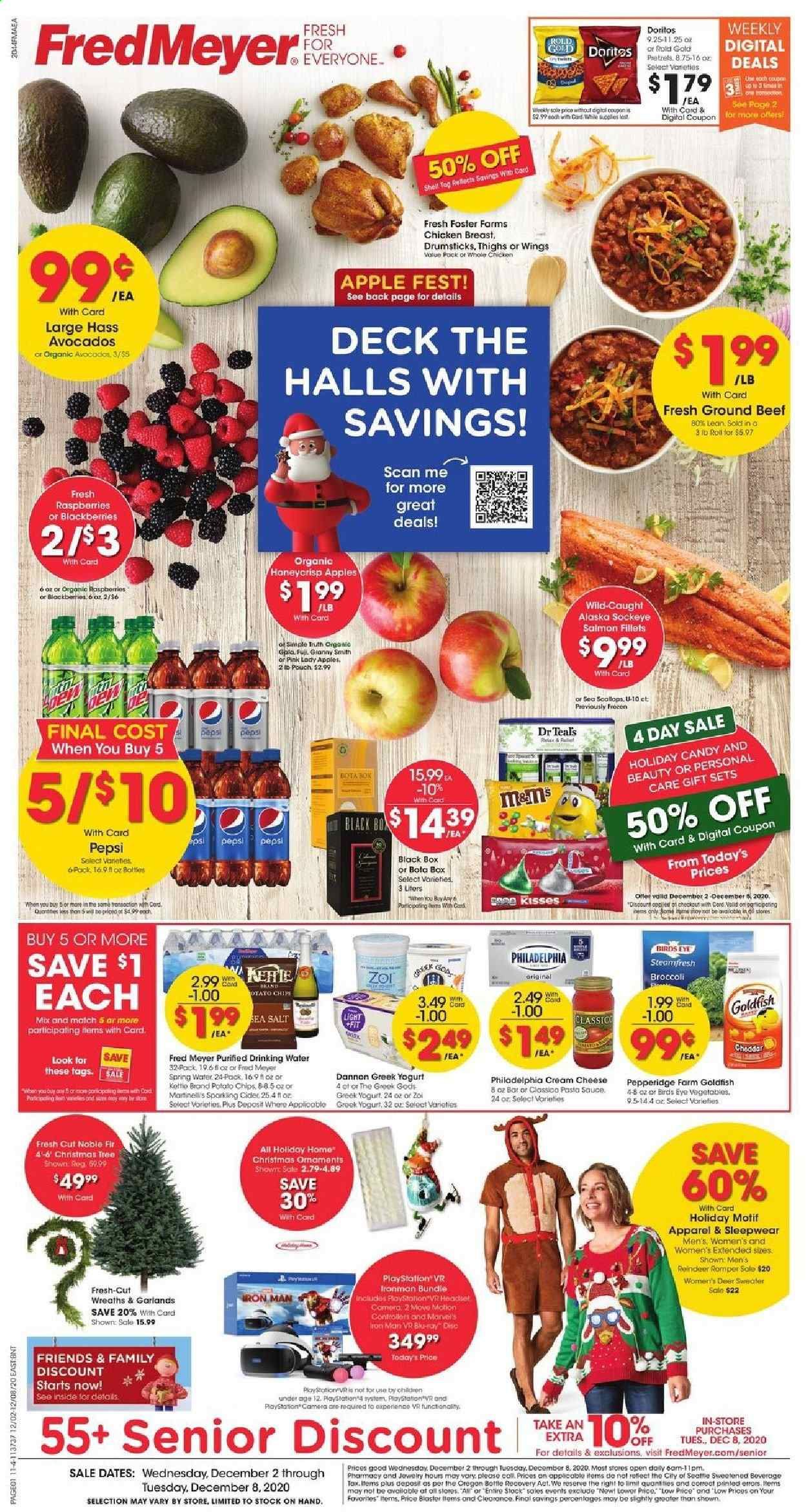 Fred Meyer (DC, DE, NJ, NY, PA, VA) Weekly Ad Flyer December 2 to December 8