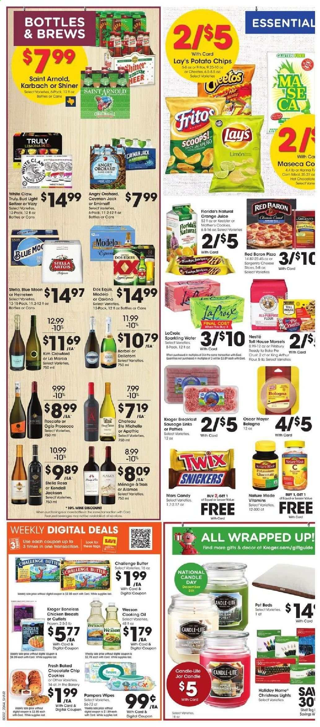 Kroger (GA, IL, LA, MI, OK, SC, TN, TX, VA) Weekly Ad Flyer December 2 to December 8