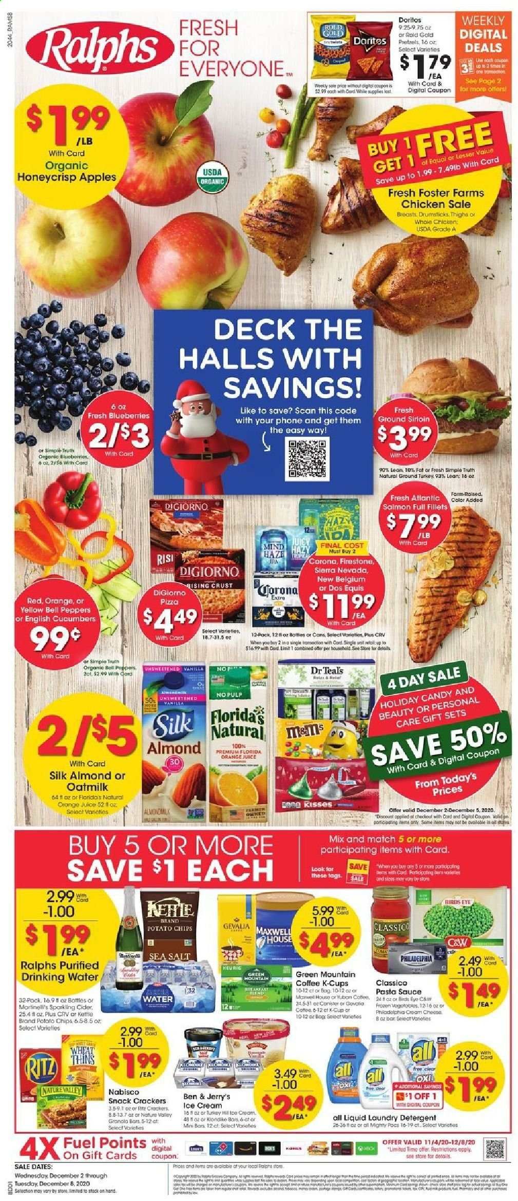 Ralphs (DC, DE, FL, GA, MD, NC, SC, VA) Weekly Ad Flyer December 2 to December 8