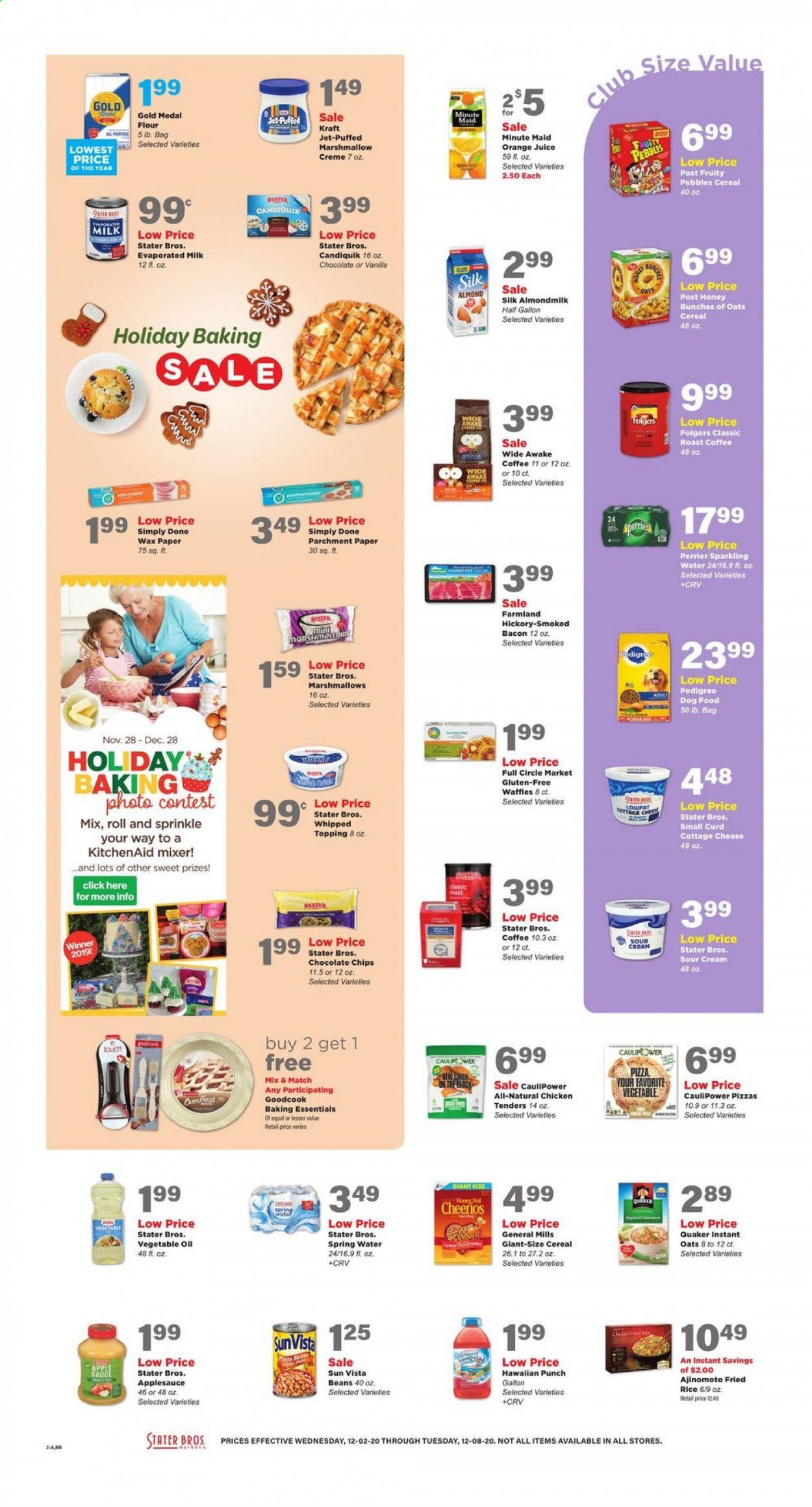 Stater Bros. Weekly Ad Flyer December 2 to December 8