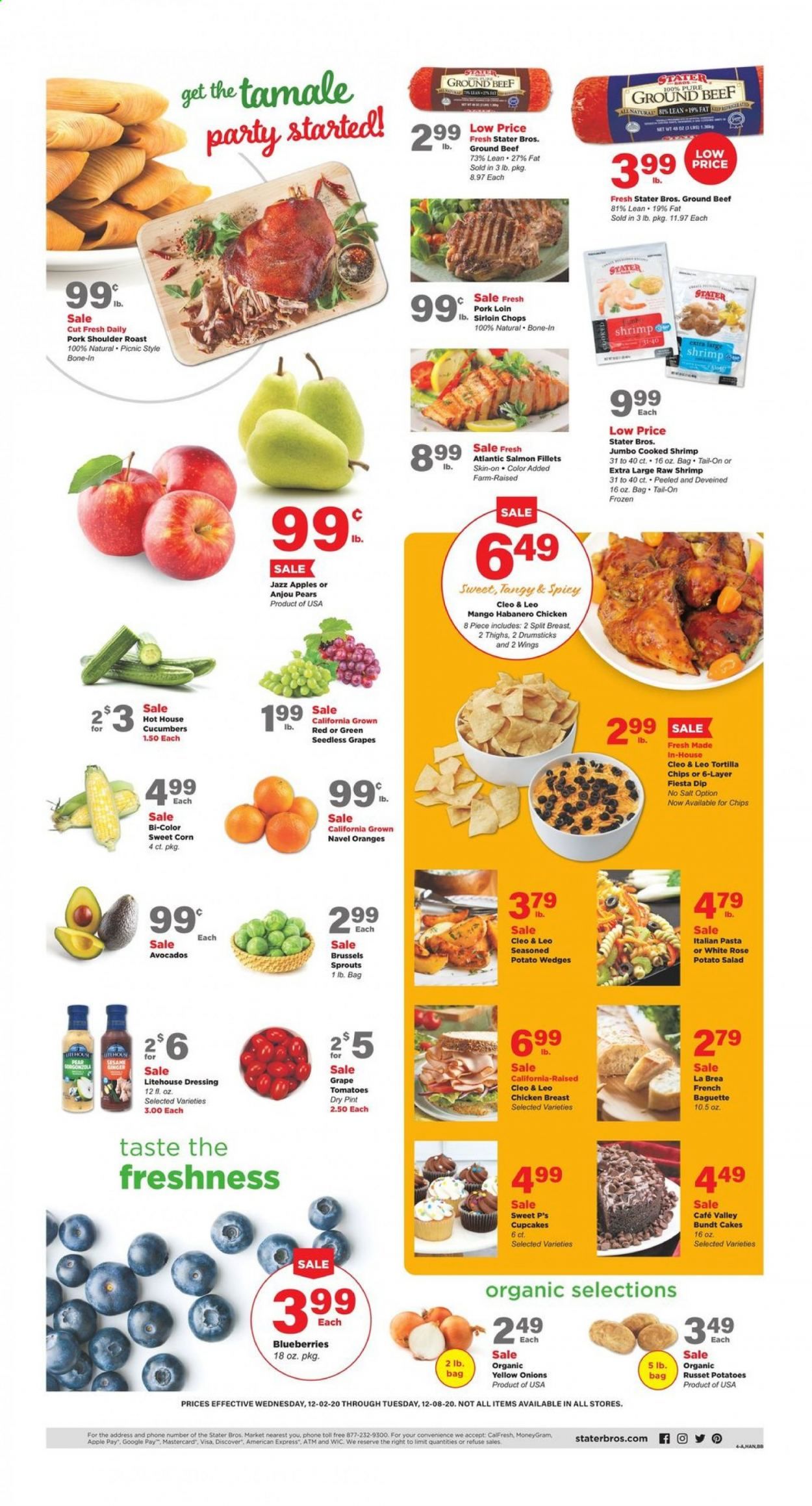 Stater Bros. Weekly Ad Flyer December 2 to December 8