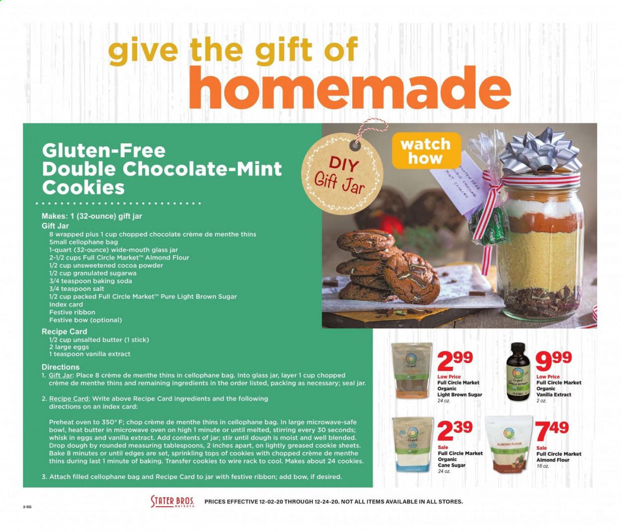 Stater Bros. Weekly Ad Flyer December 2 to December 24