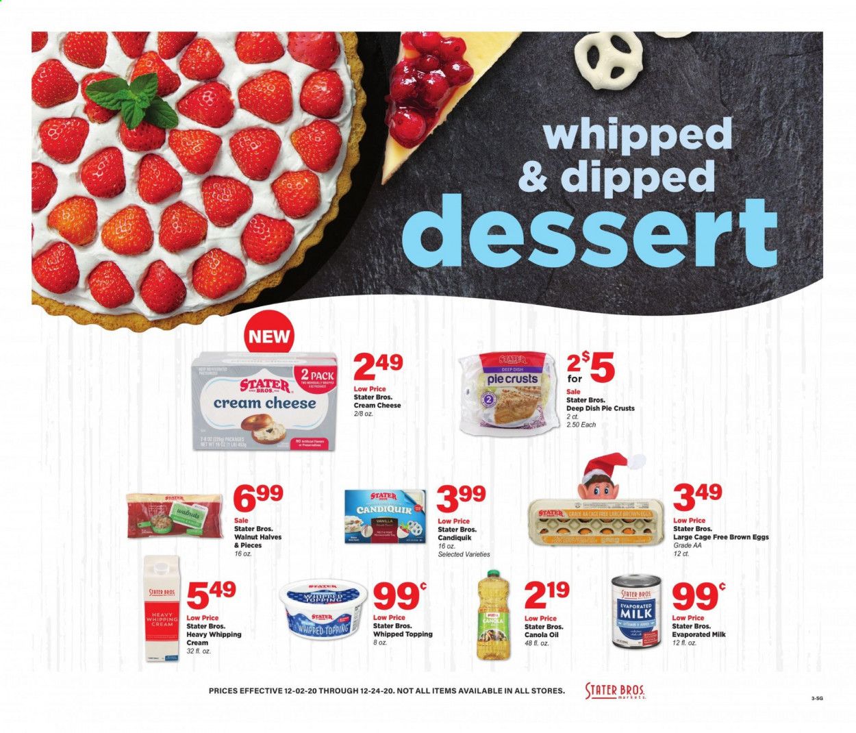 Stater Bros. Weekly Ad Flyer December 2 to December 24