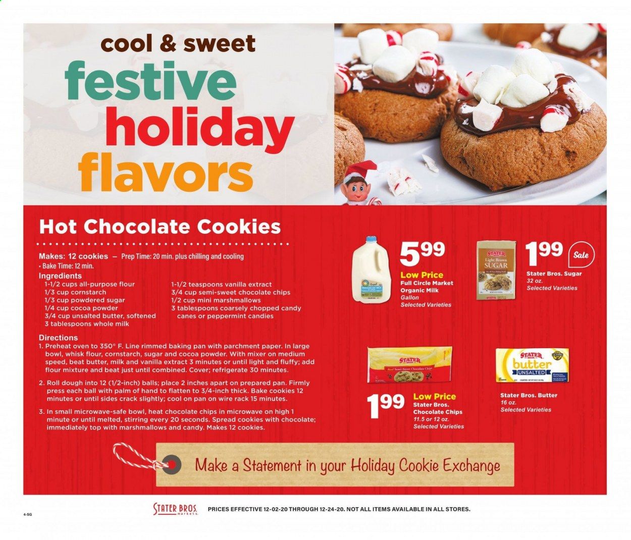 Stater Bros. Weekly Ad Flyer December 2 to December 24
