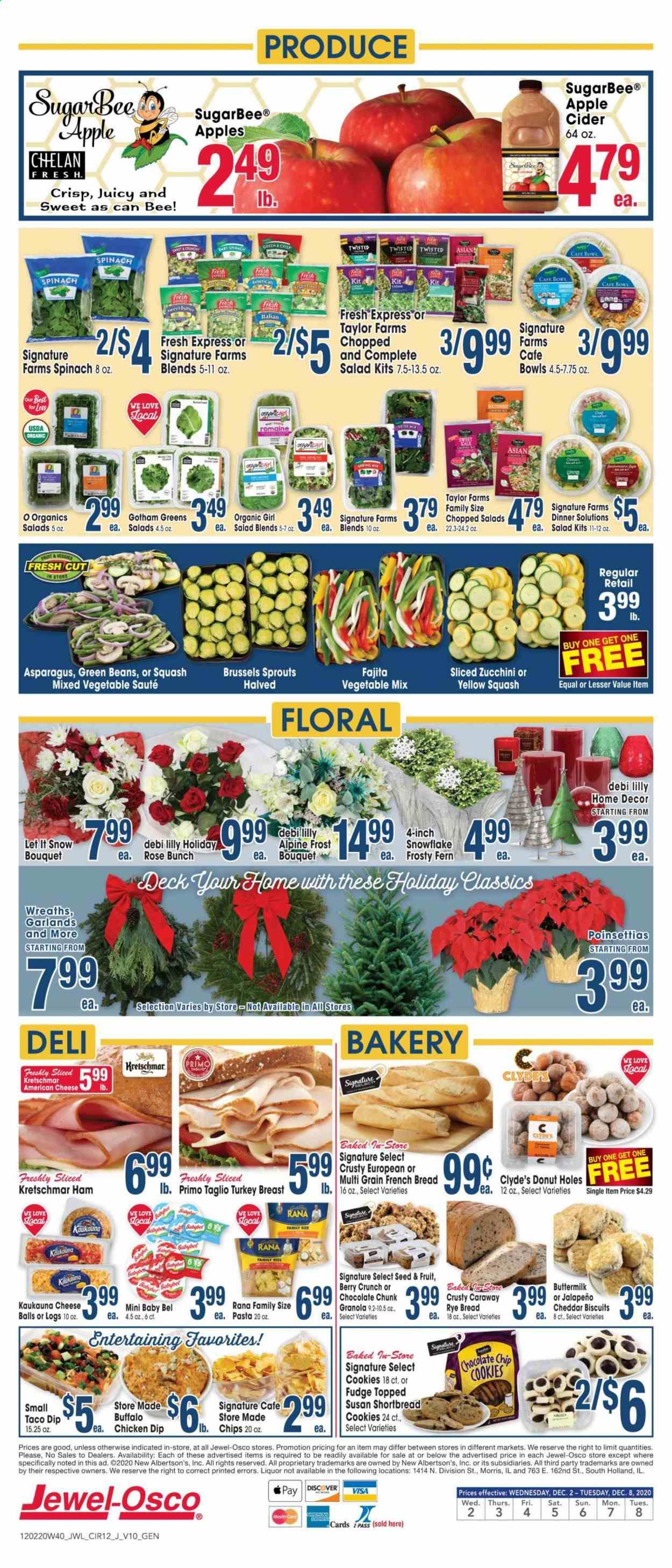 Jewel Osco (IN) Weekly Ad Flyer December 2 to December 8