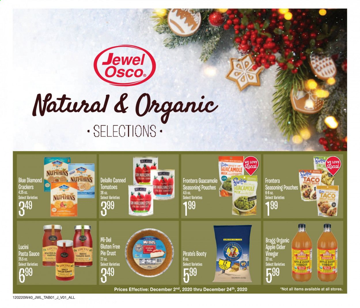 Jewel Osco Weekly Ad Flyer December 2 to December 24