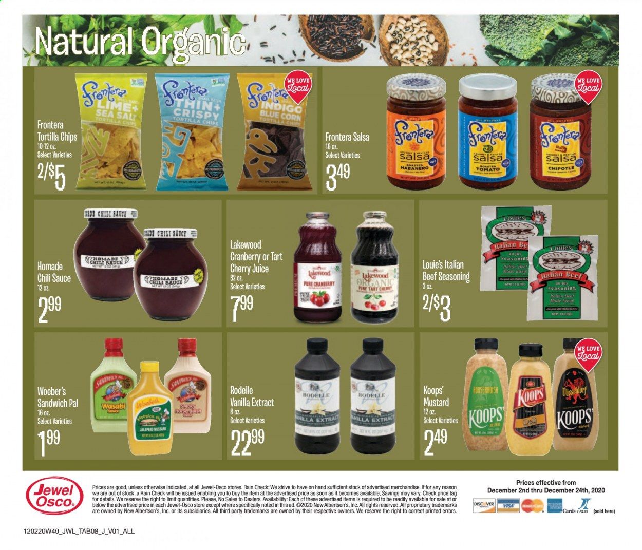 Jewel Osco Weekly Ad Flyer December 2 to December 24
