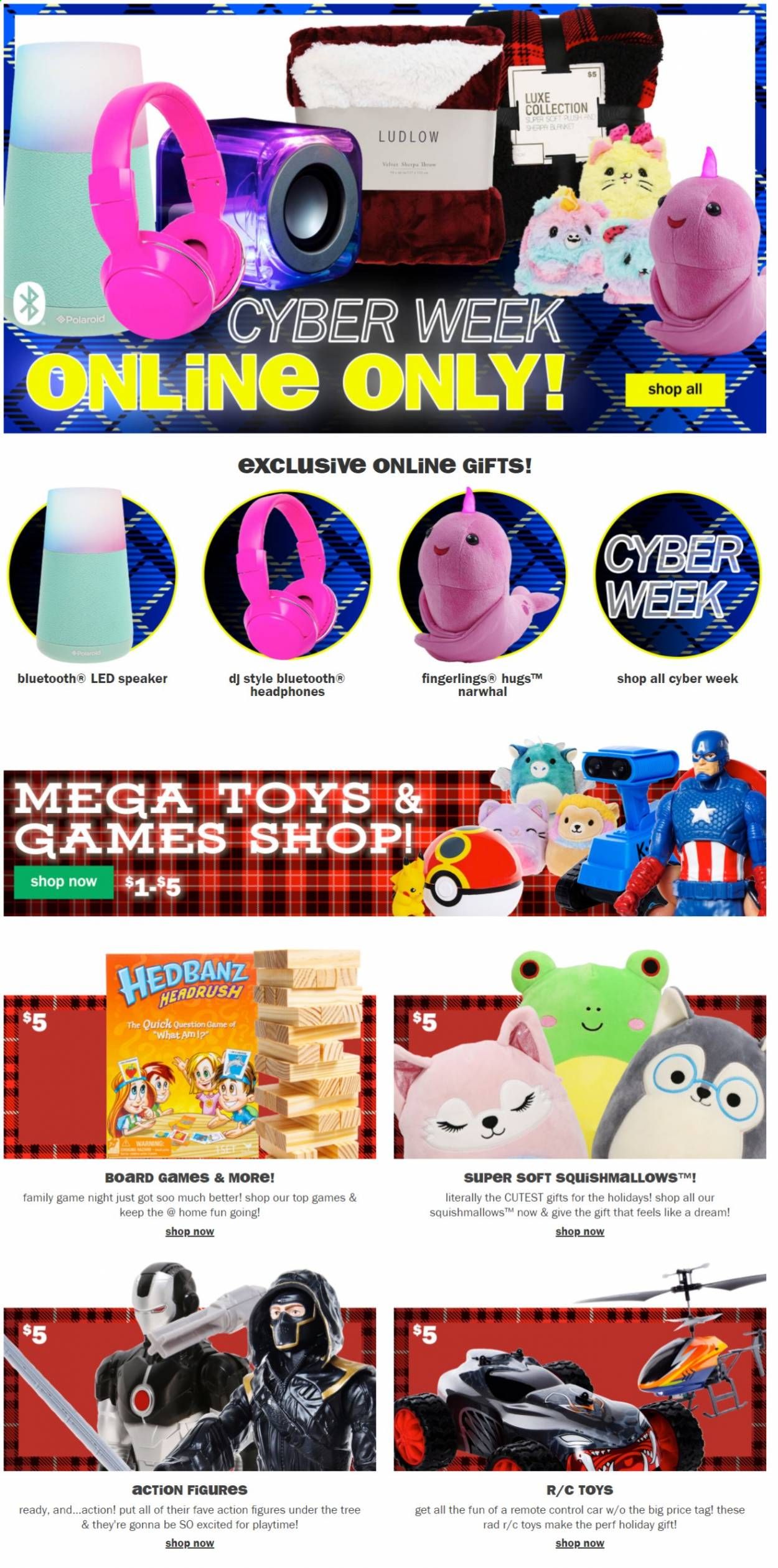 Five Below Weekly Ad Flyer December 2 to December 9