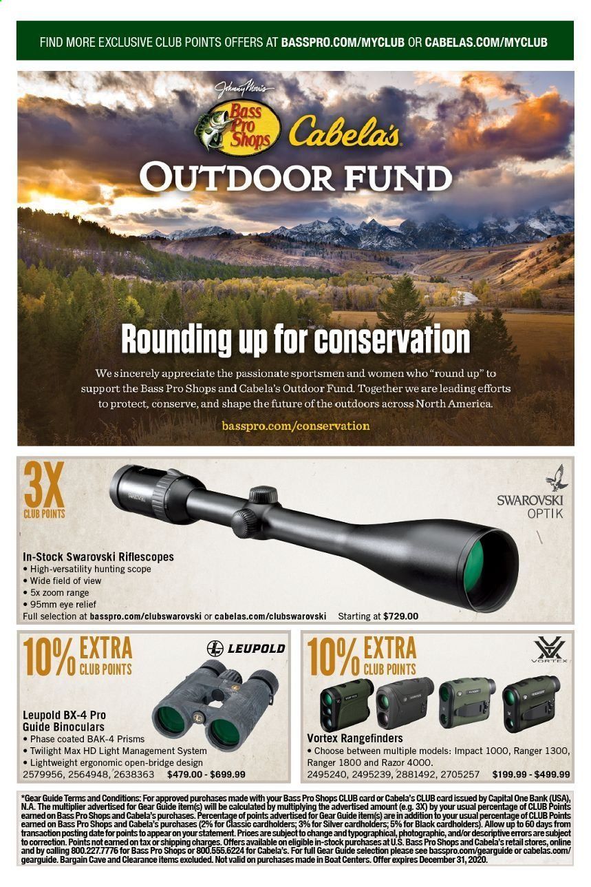 Cabela's Weekly Ad Flyer December 1 to December 31