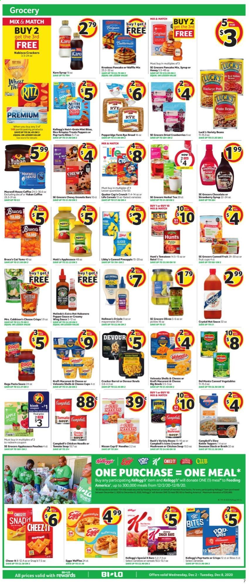 BI-LO Weekly Ad Flyer December 2 to December 8
